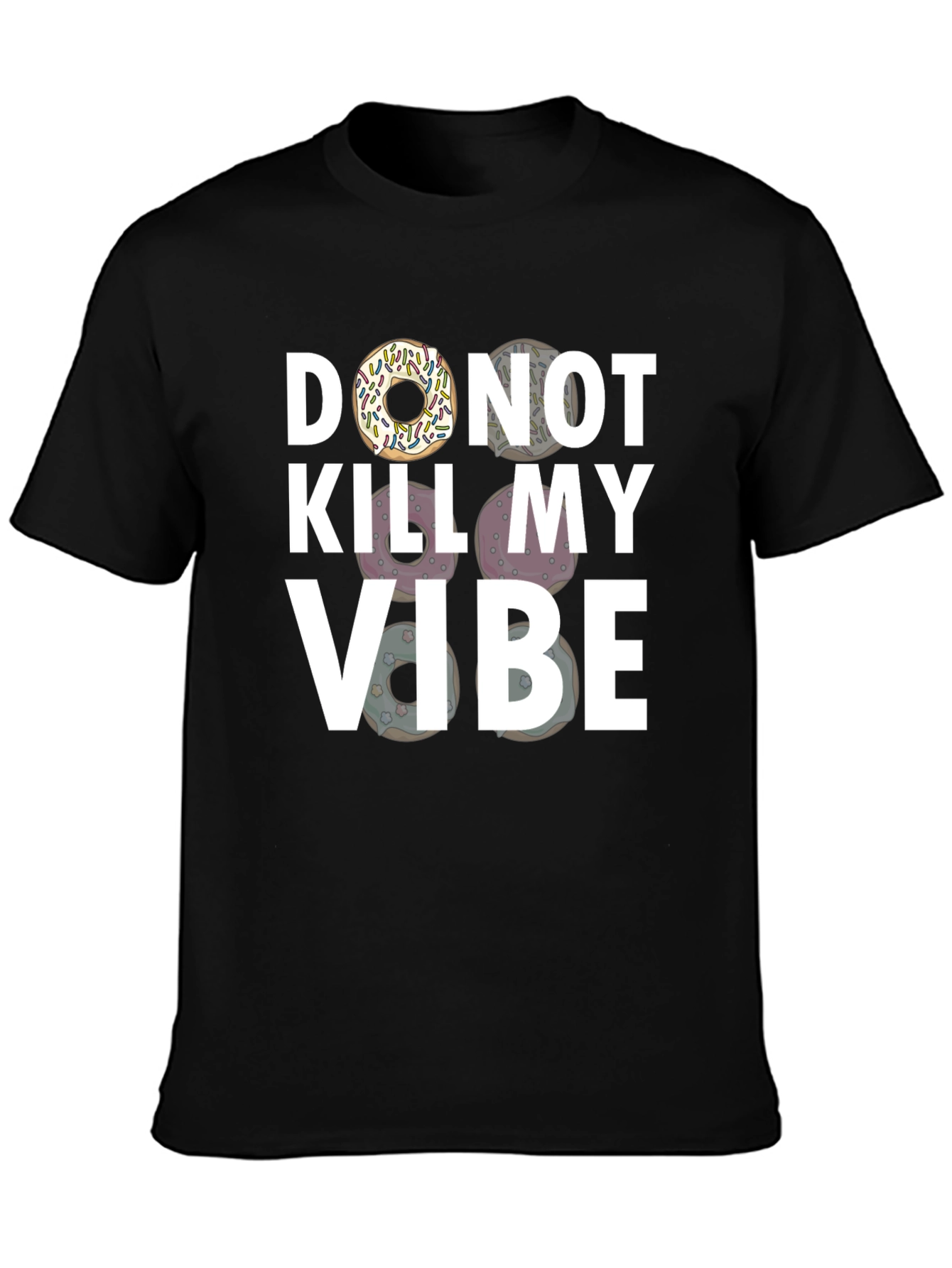 Donut Kill My Vibe Graphic T-Shirt