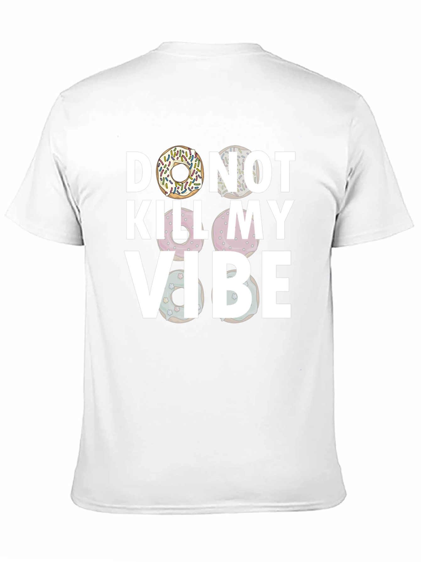 Donut Kill My Vibe Graphic T-Shirt