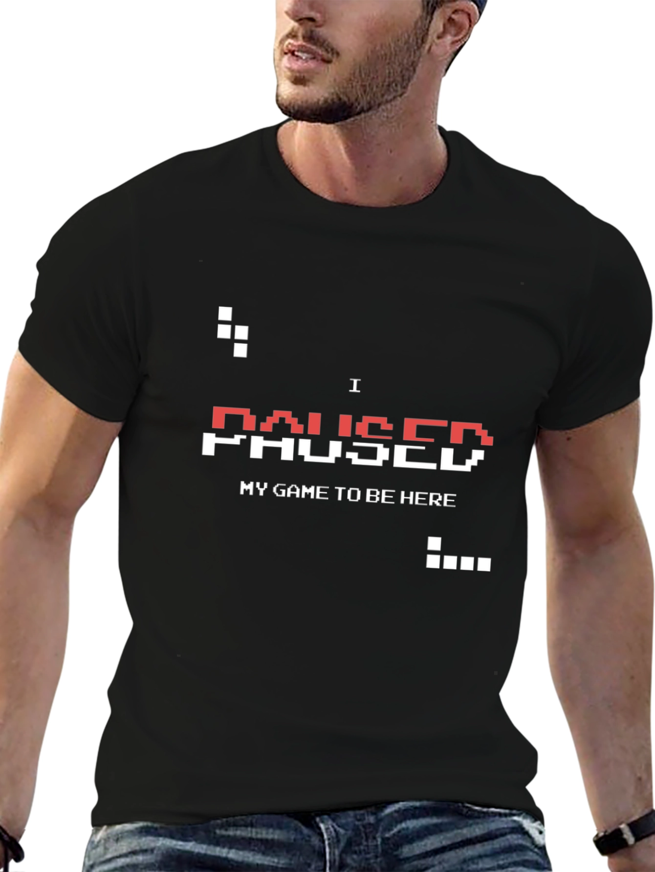I Paused My Game T-Shirt - Gamer Apparel