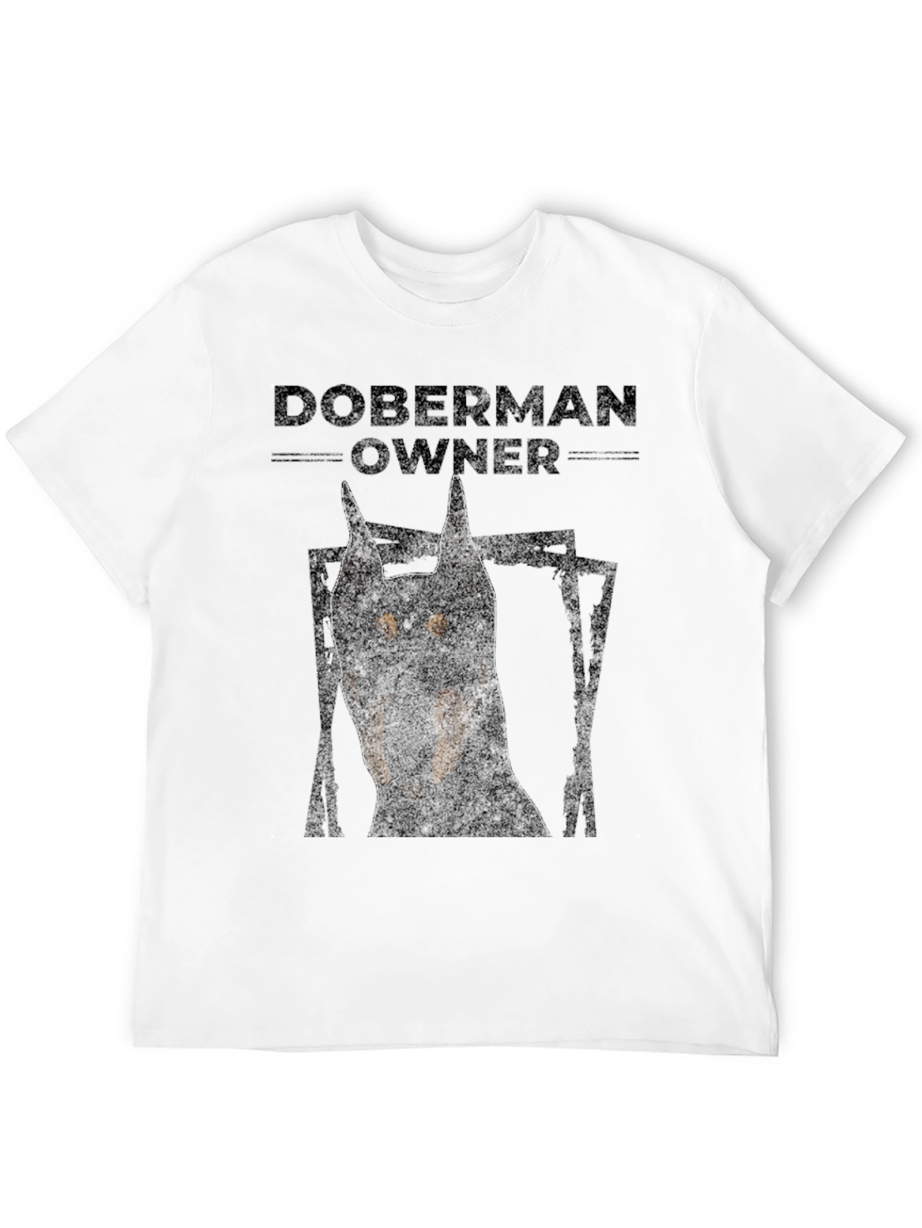 Doberman Owner Graphic T-Shirt - Black