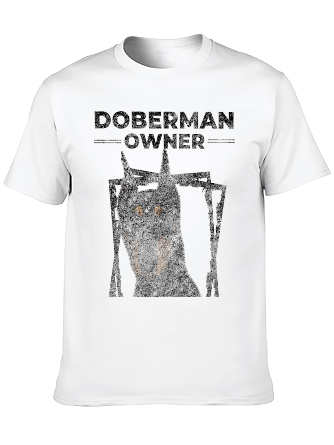 Doberman Owner Graphic T-Shirt - Black