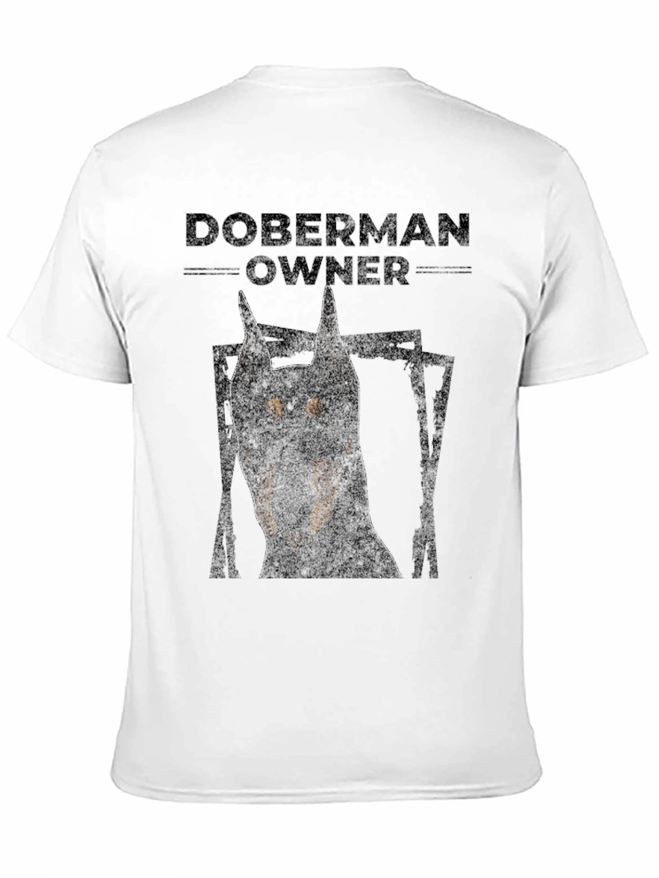 Doberman Owner Graphic T-Shirt - Black