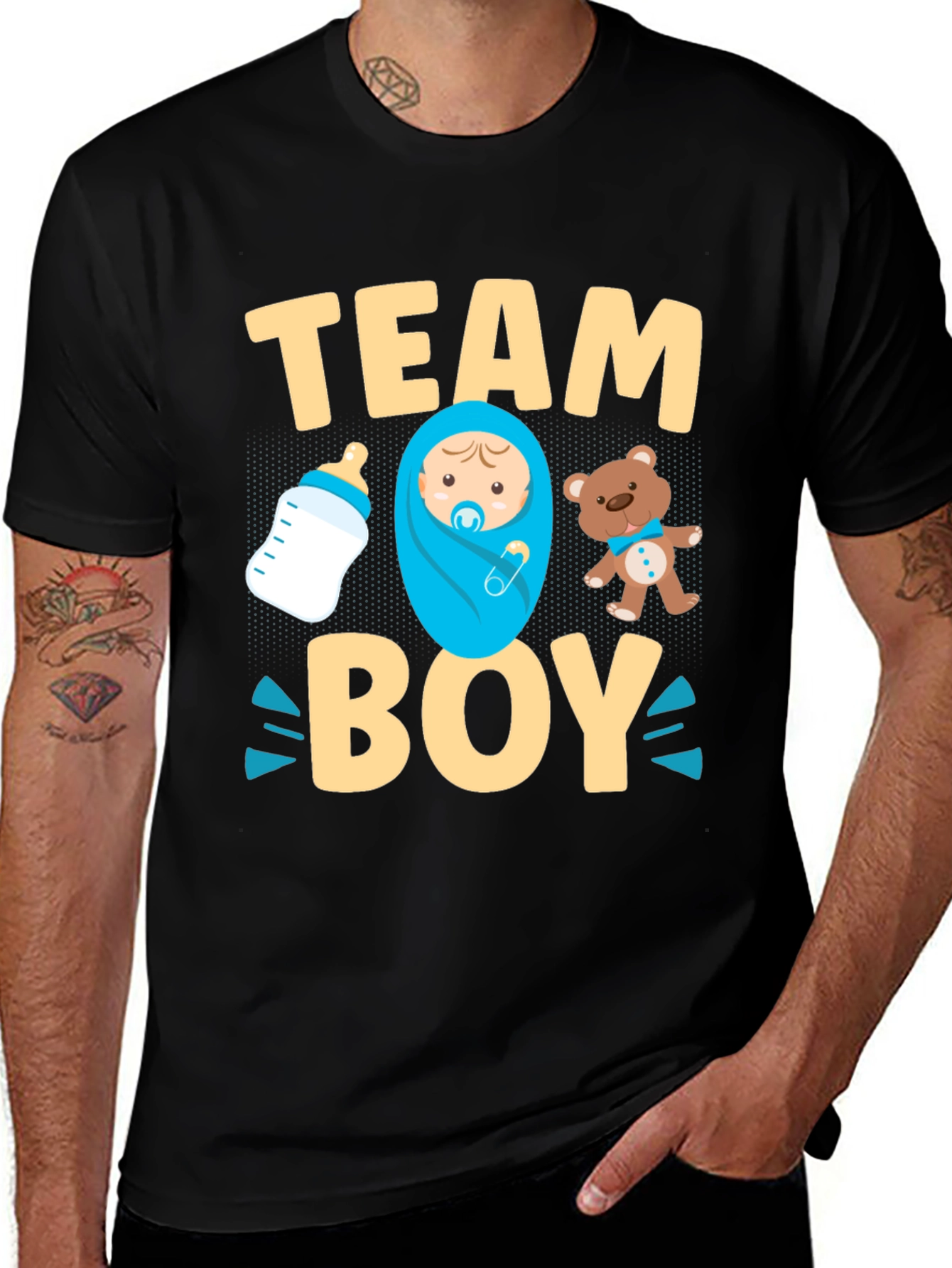 Team Boy Gender Reveal T-Shirt