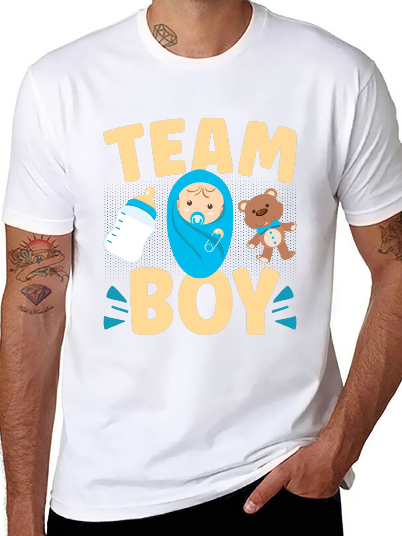 Team Boy Gender Reveal T-Shirt