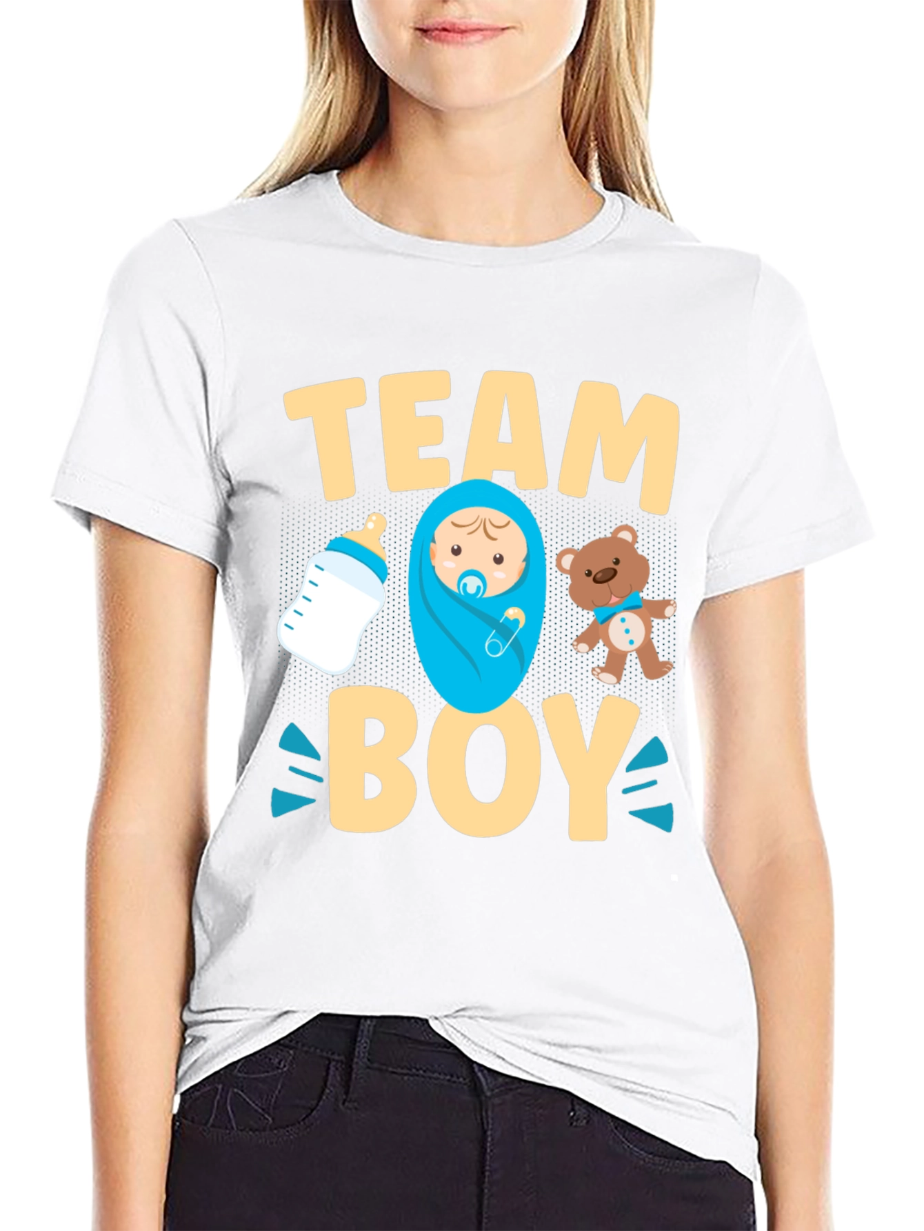 Team Boy Gender Reveal T-Shirt