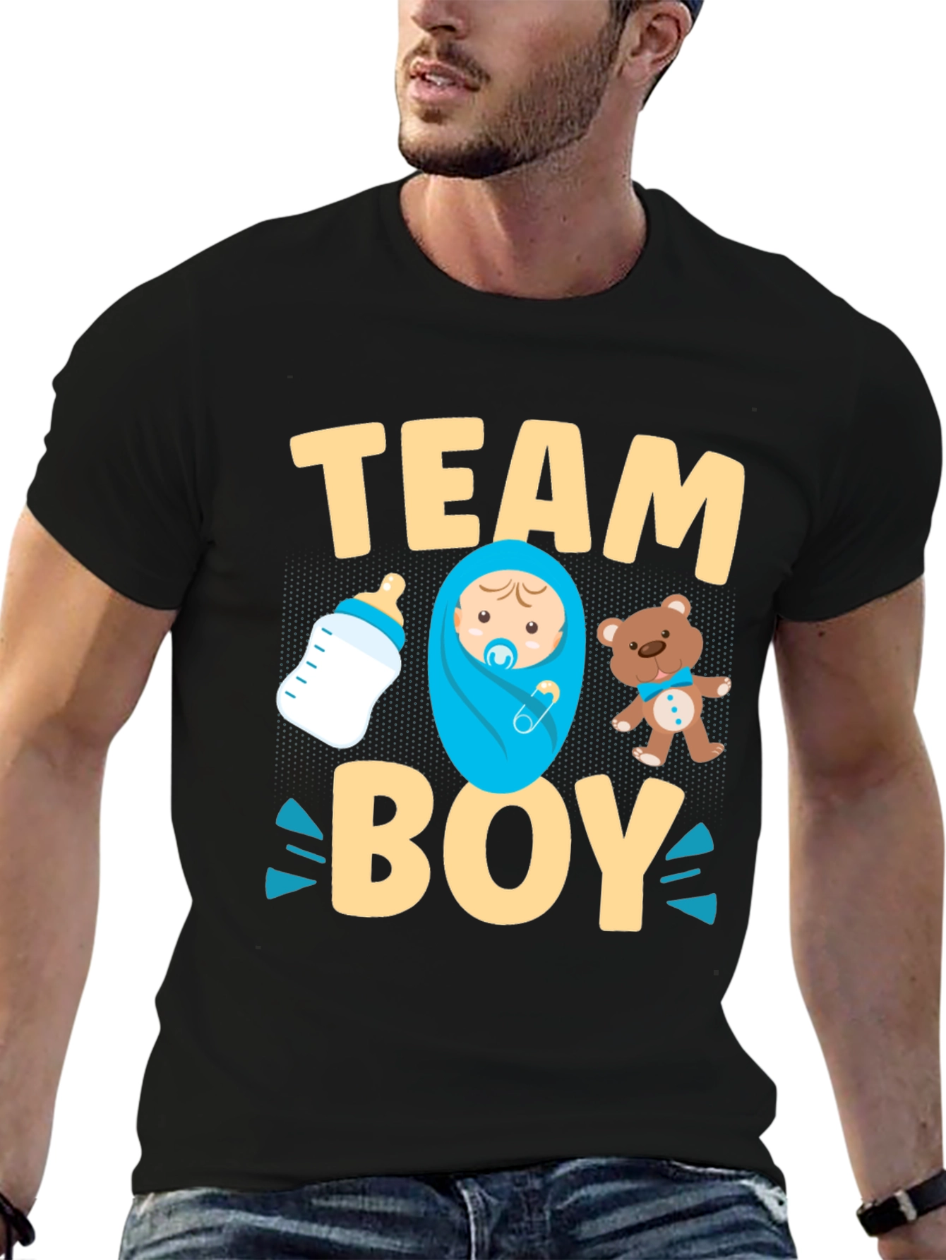 Team Boy Gender Reveal T-Shirt