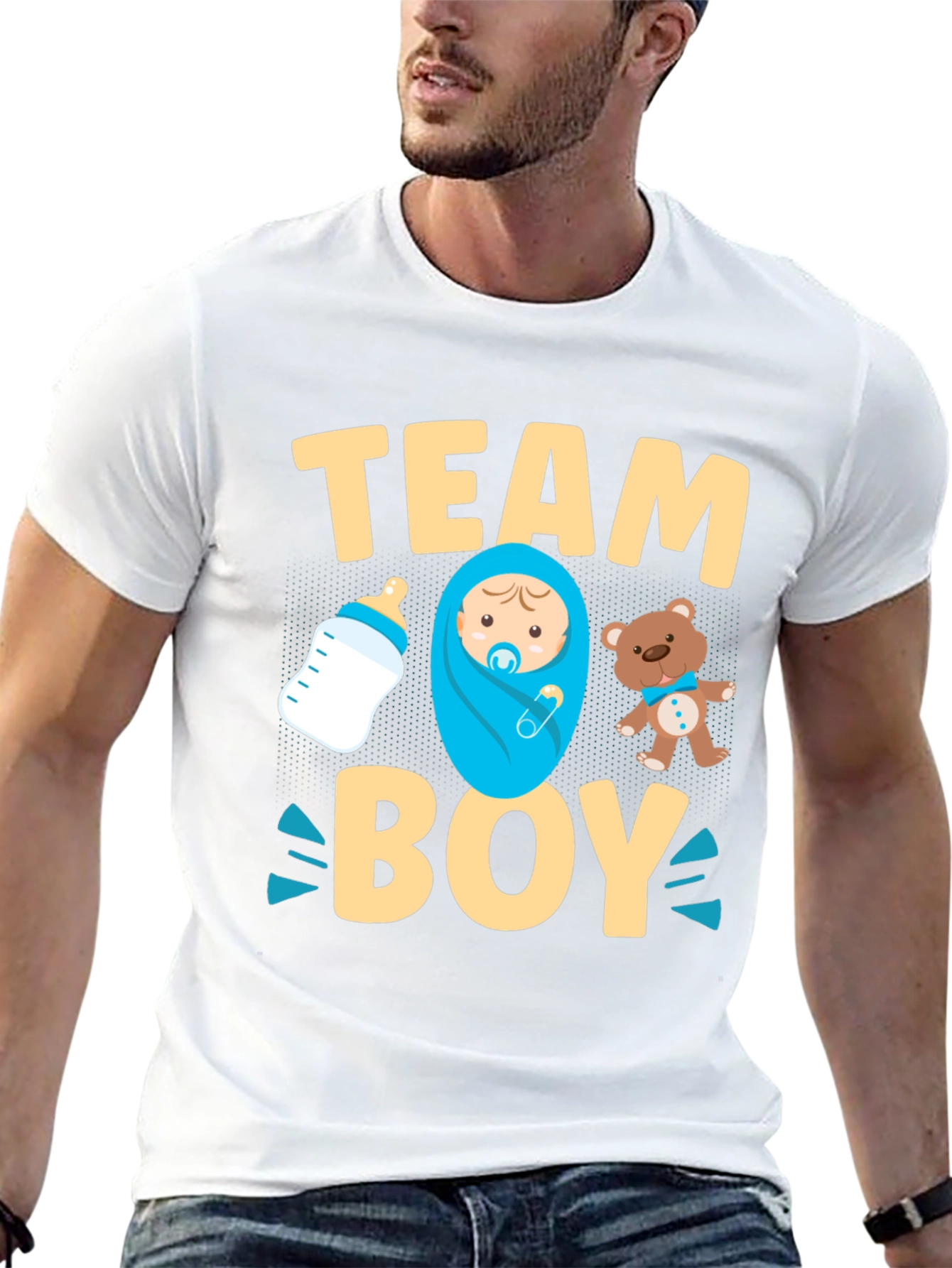 Team Boy Gender Reveal T-Shirt