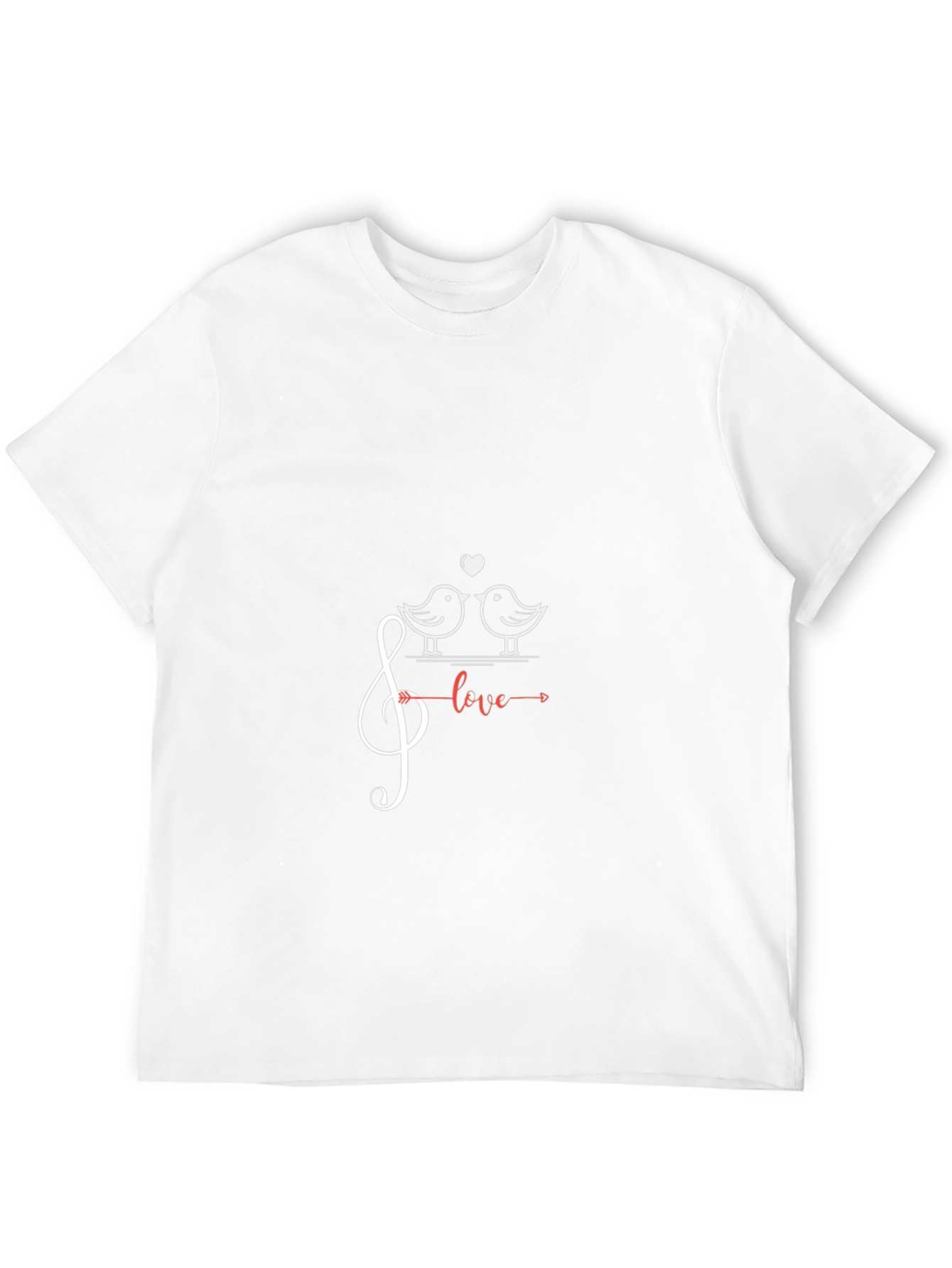 Love Birds Music Tee - Stylish Graphic T-Shirt