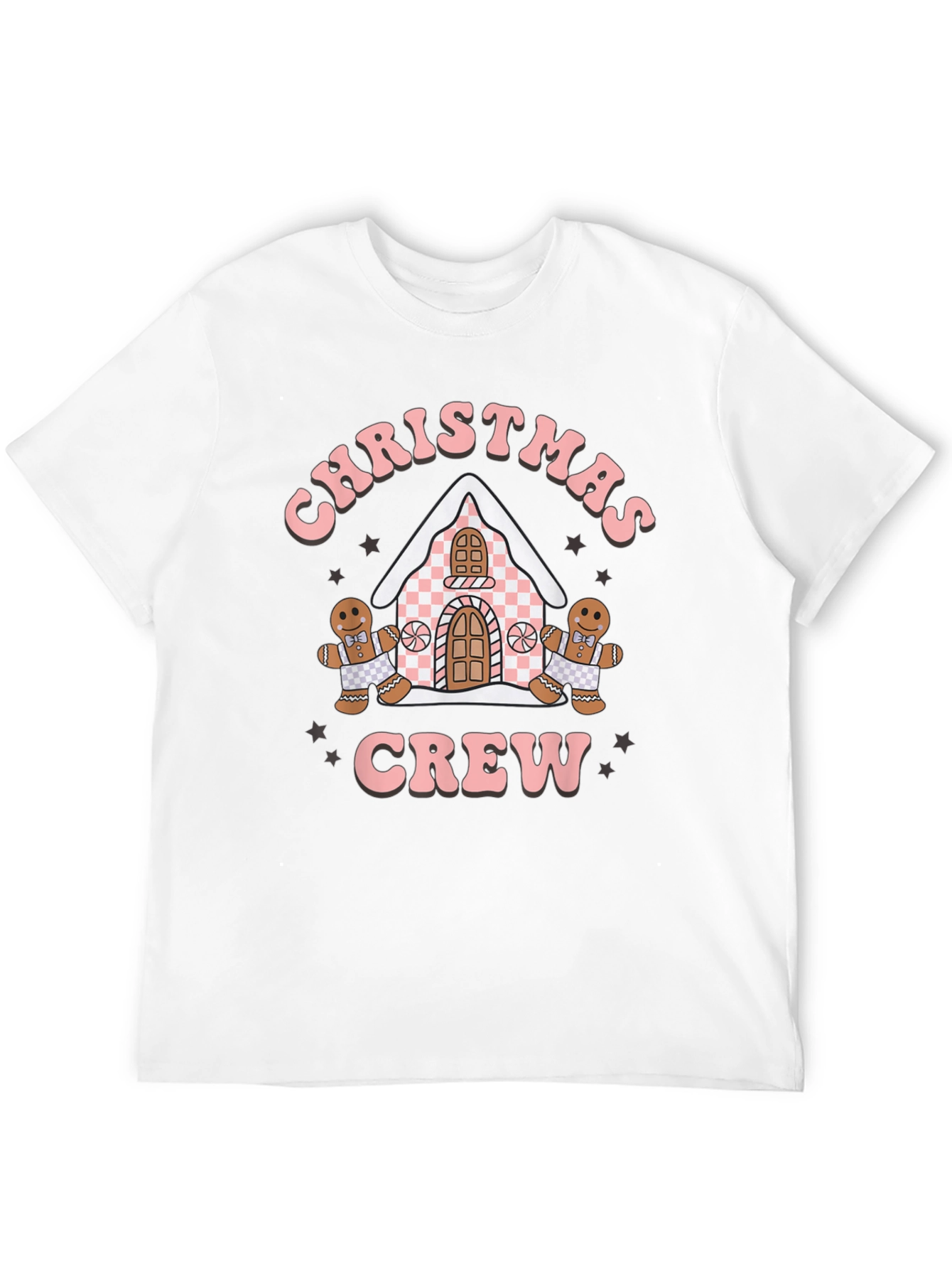 Christmas Crew Gingerbread Holiday T-Shirt