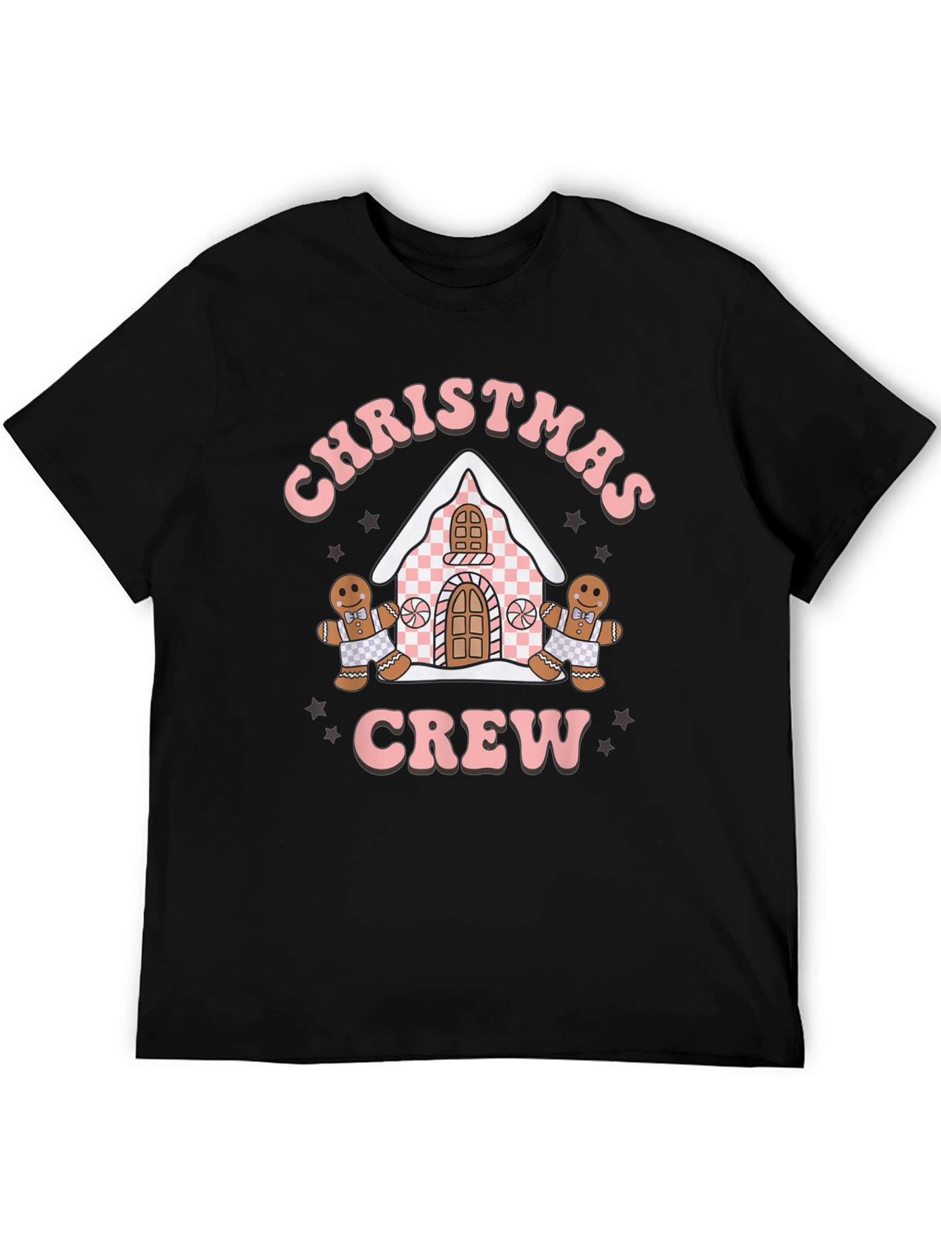 Christmas Crew Gingerbread Holiday T-Shirt