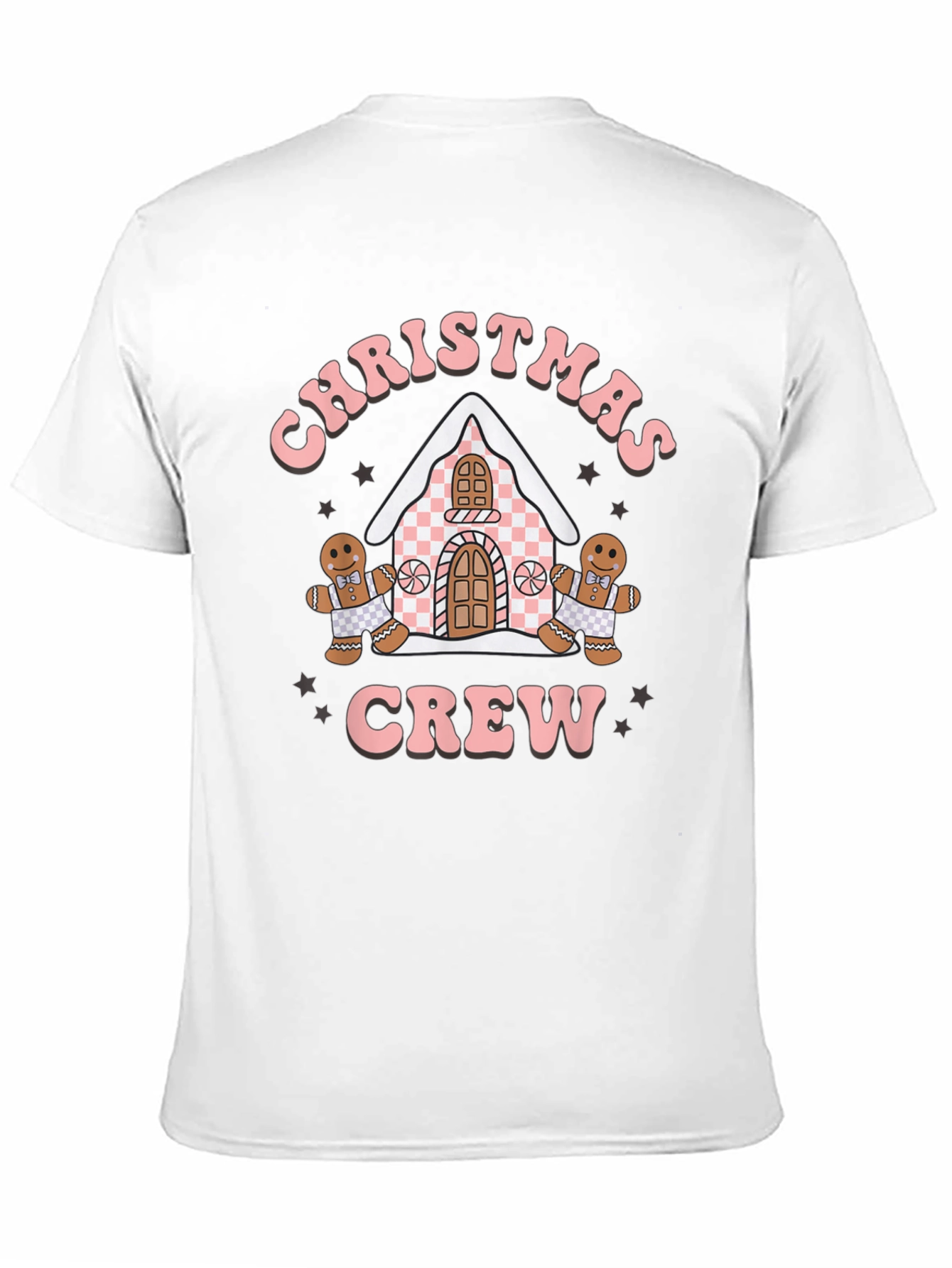 Christmas Crew Gingerbread Holiday T-Shirt