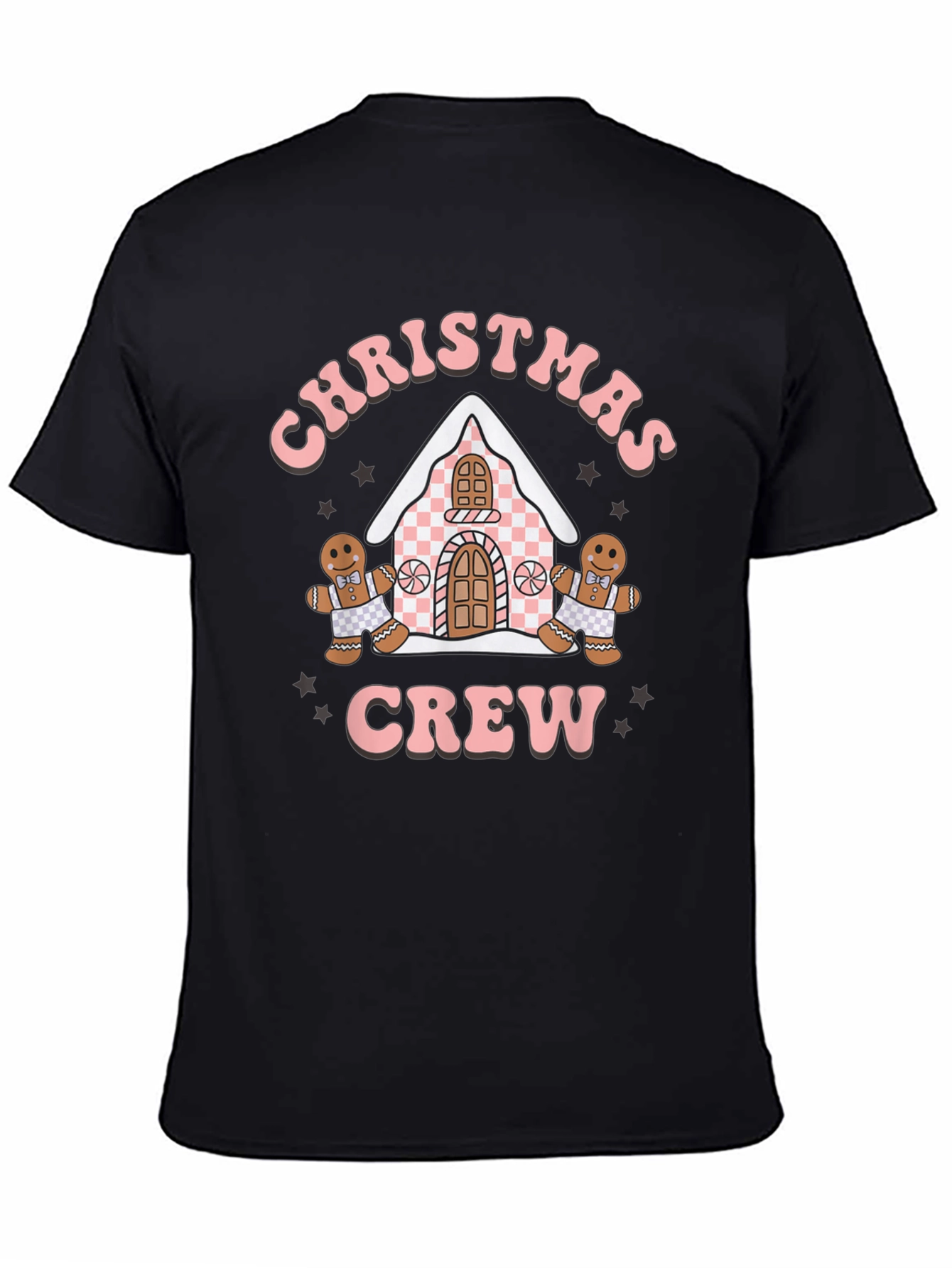 Christmas Crew Gingerbread Holiday T-Shirt
