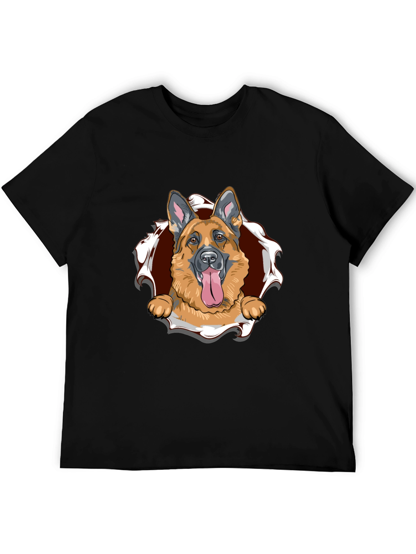 German Shepherd Dog Graphic T-Shirt