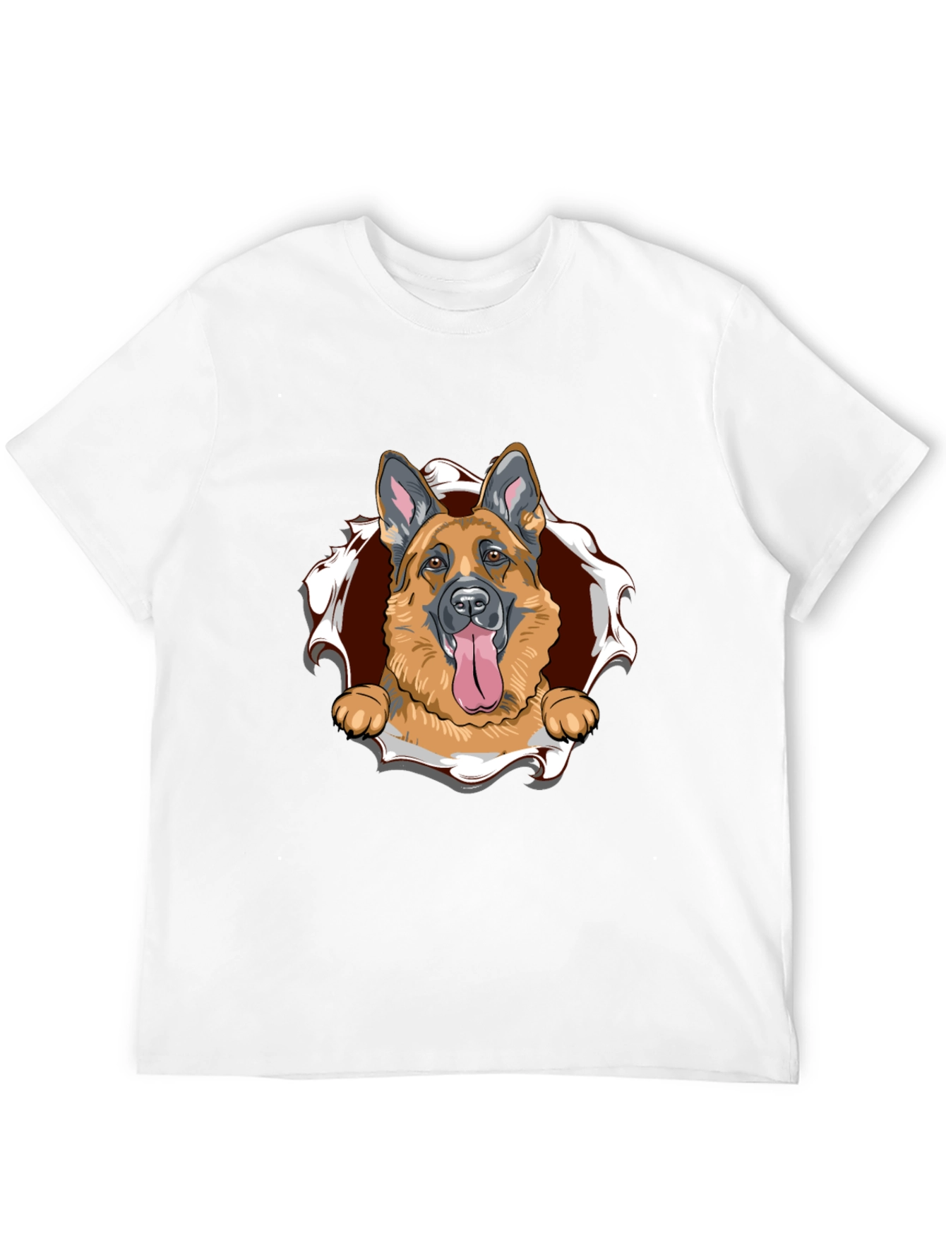 German Shepherd Dog Graphic T-Shirt