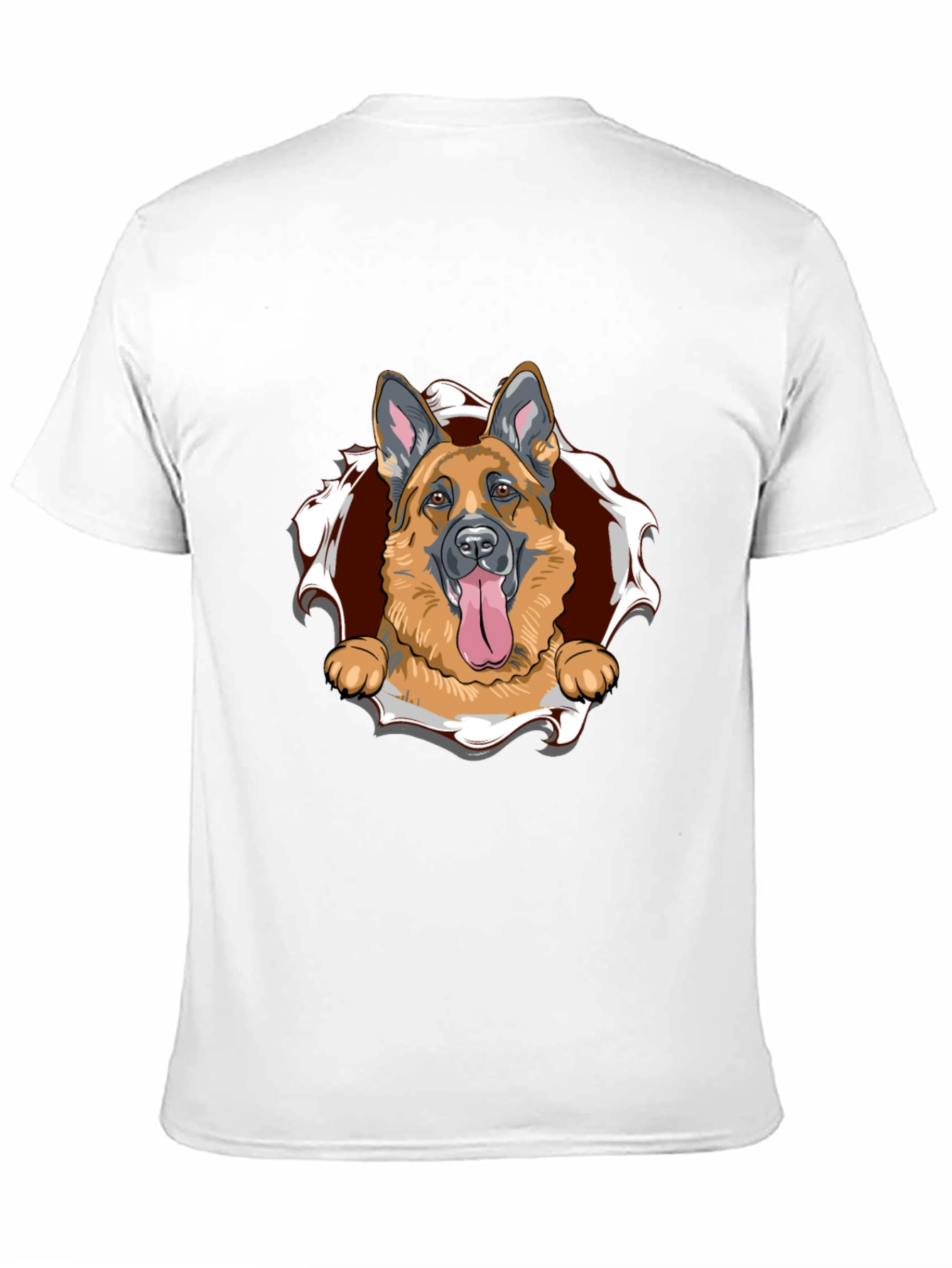 German Shepherd Dog Graphic T-Shirt
