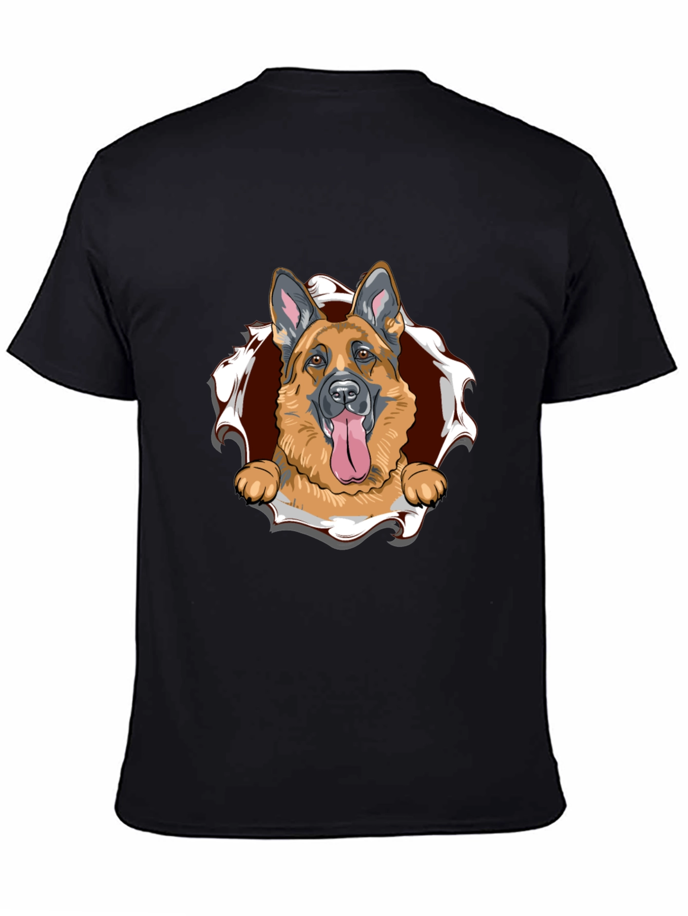German Shepherd Dog Graphic T-Shirt