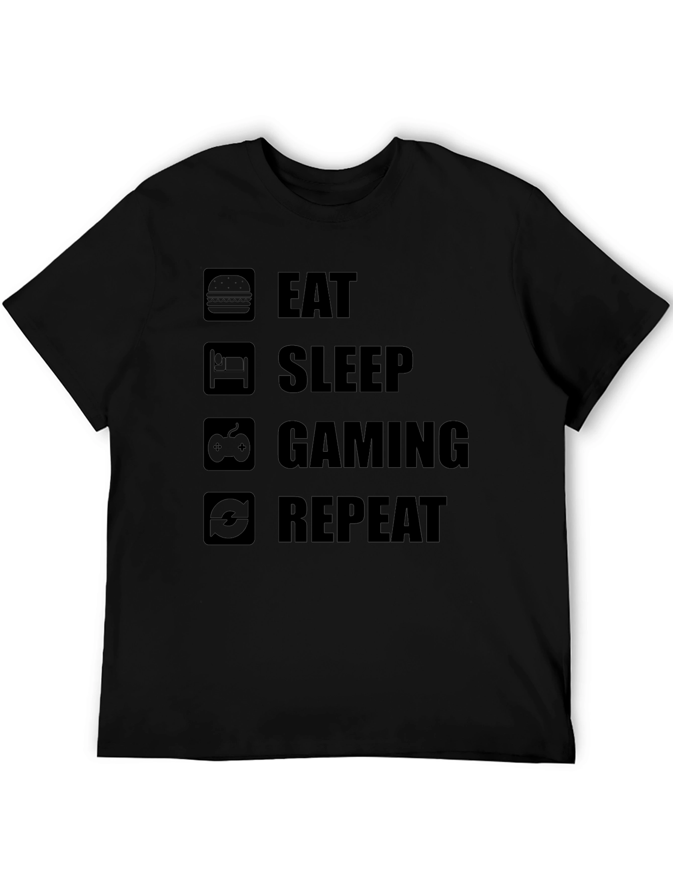 Eat Sleep Gaming Repeat T-Shirt