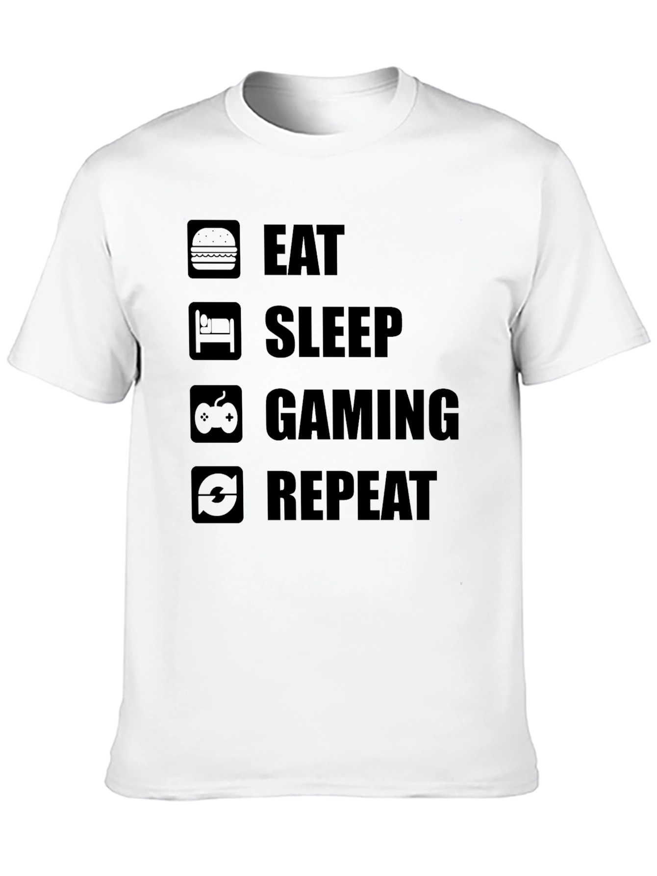 Eat Sleep Gaming Repeat T-Shirt