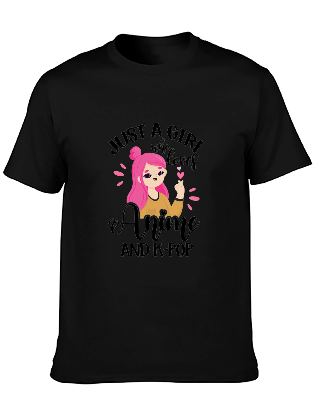 Anime & K-Pop Lover Graphic Tee