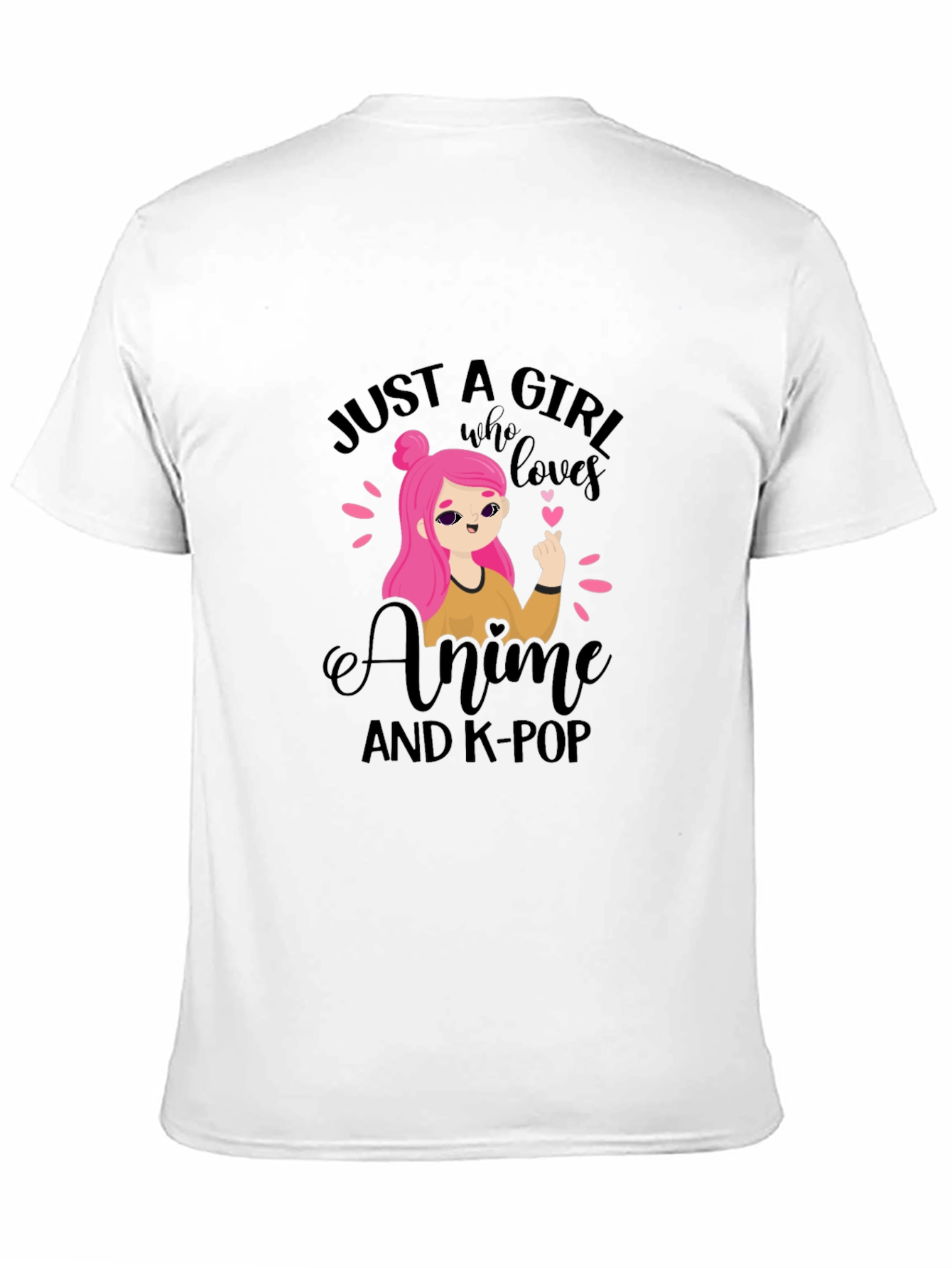 Anime & K-Pop Lover Graphic Tee