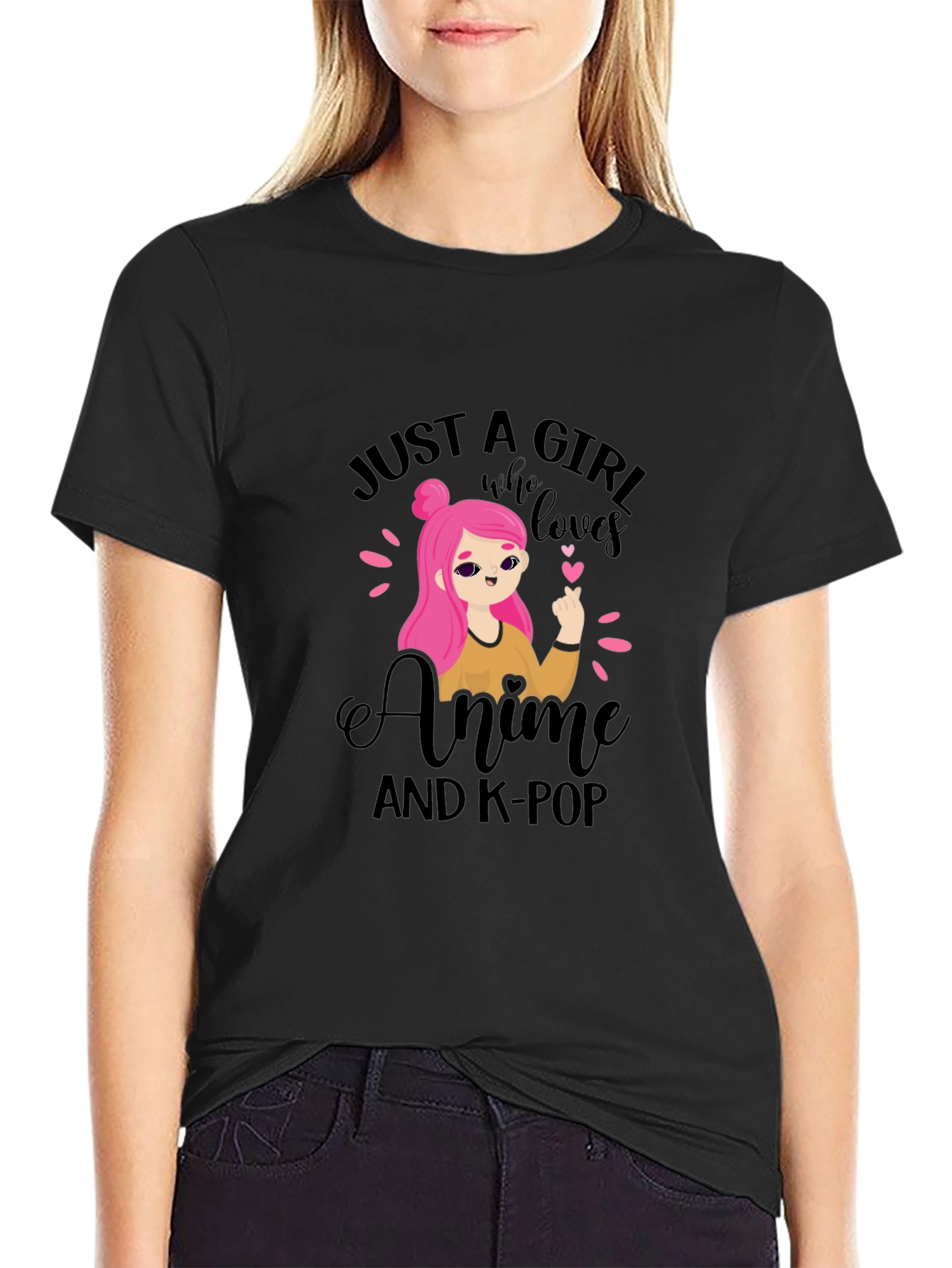 Anime & K-Pop Lover Graphic Tee