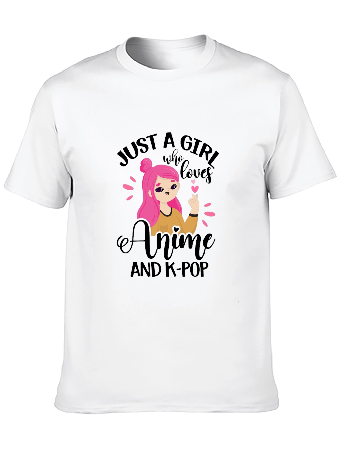 Anime & K-Pop Lover Graphic Tee