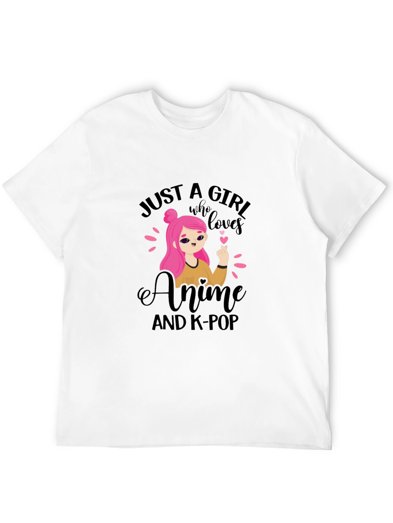 Anime & K-Pop Lover Graphic Tee
