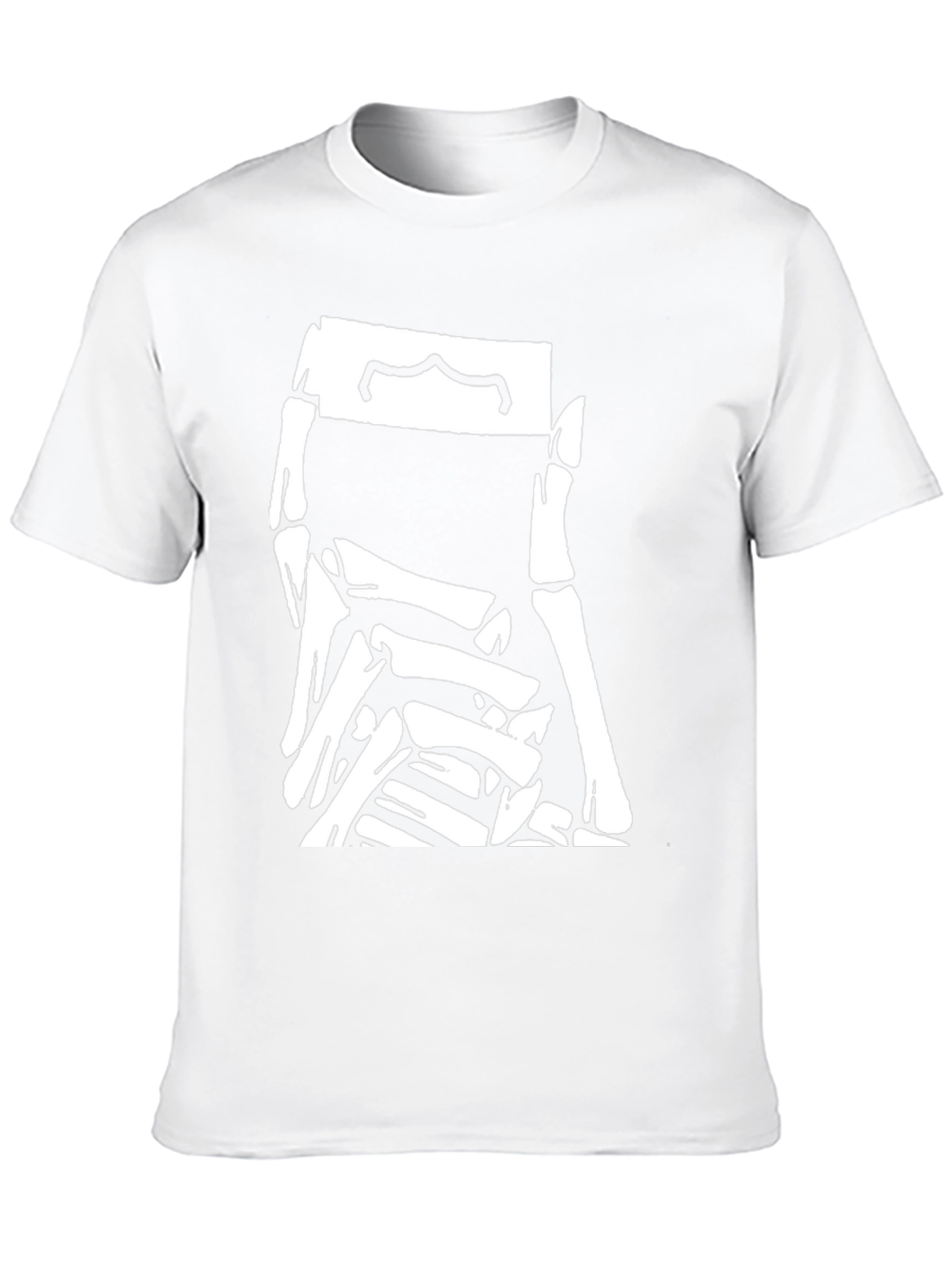 Skeleton Pile Graphic Tee - Black