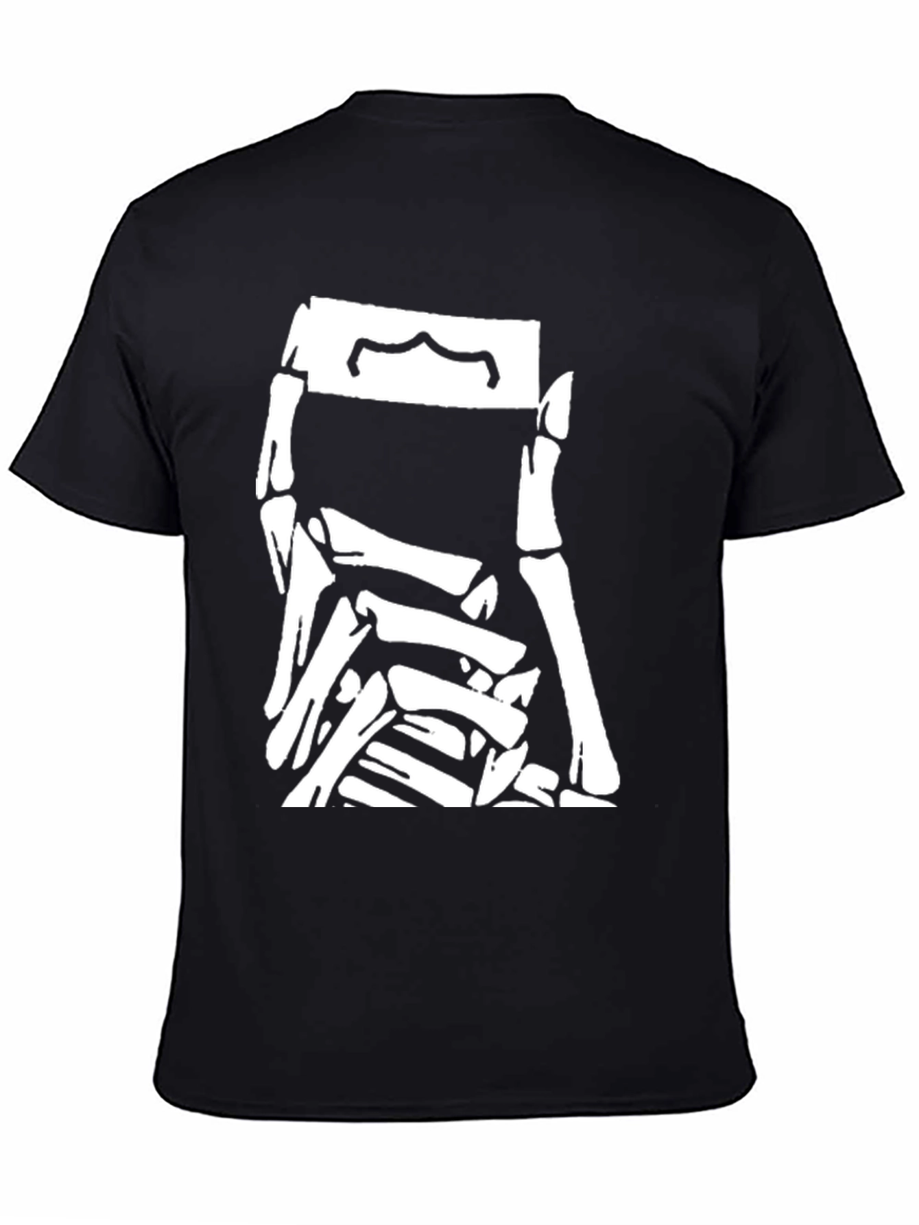 Skeleton Pile Graphic Tee - Black