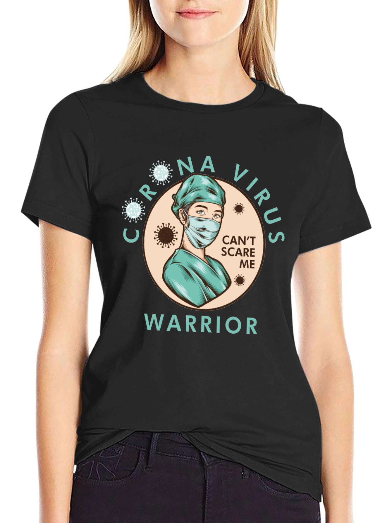 Coronavirus Warrior Graphic Tee