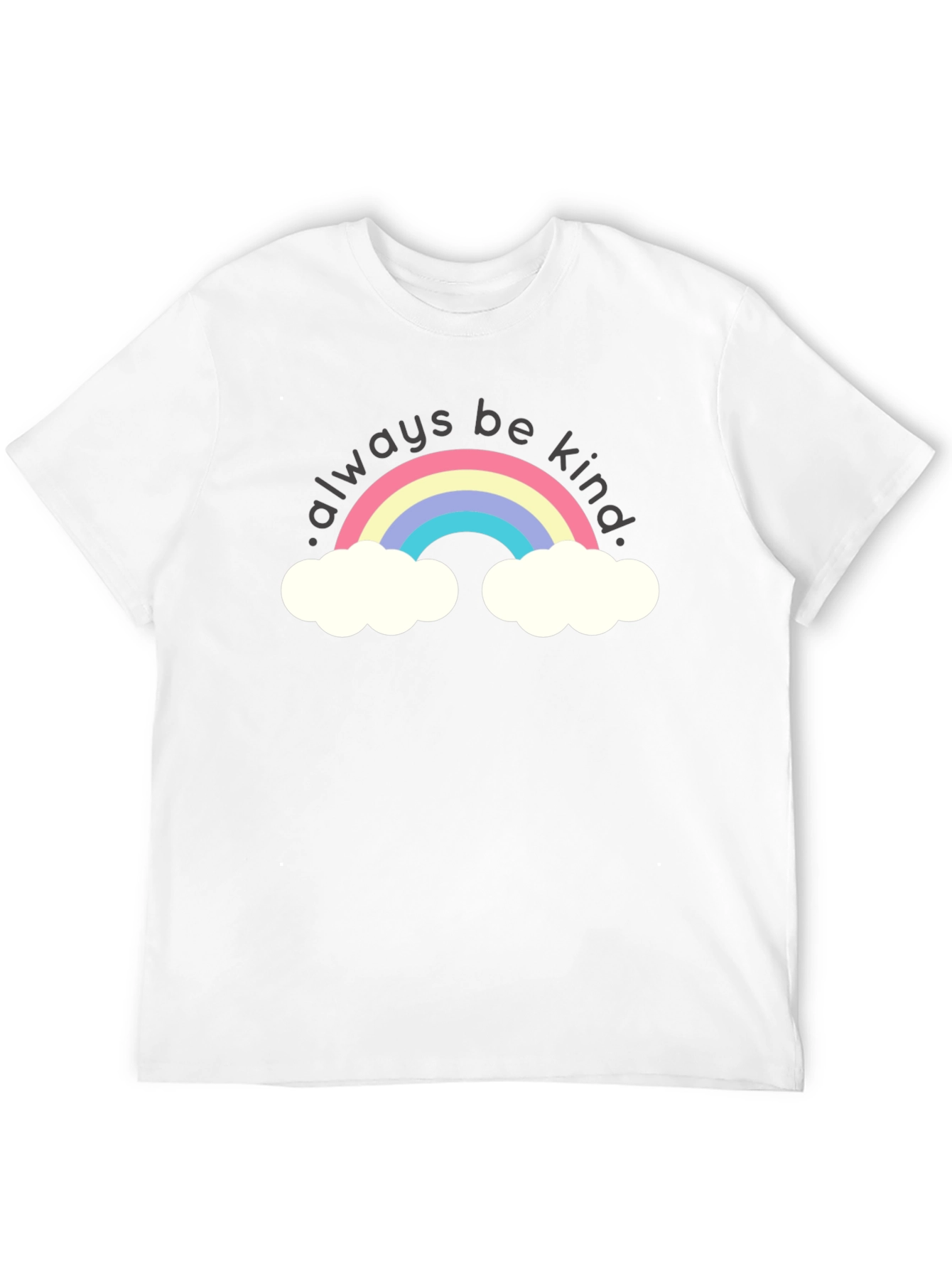 Always Be Kind Rainbow Graphic T-Shirt