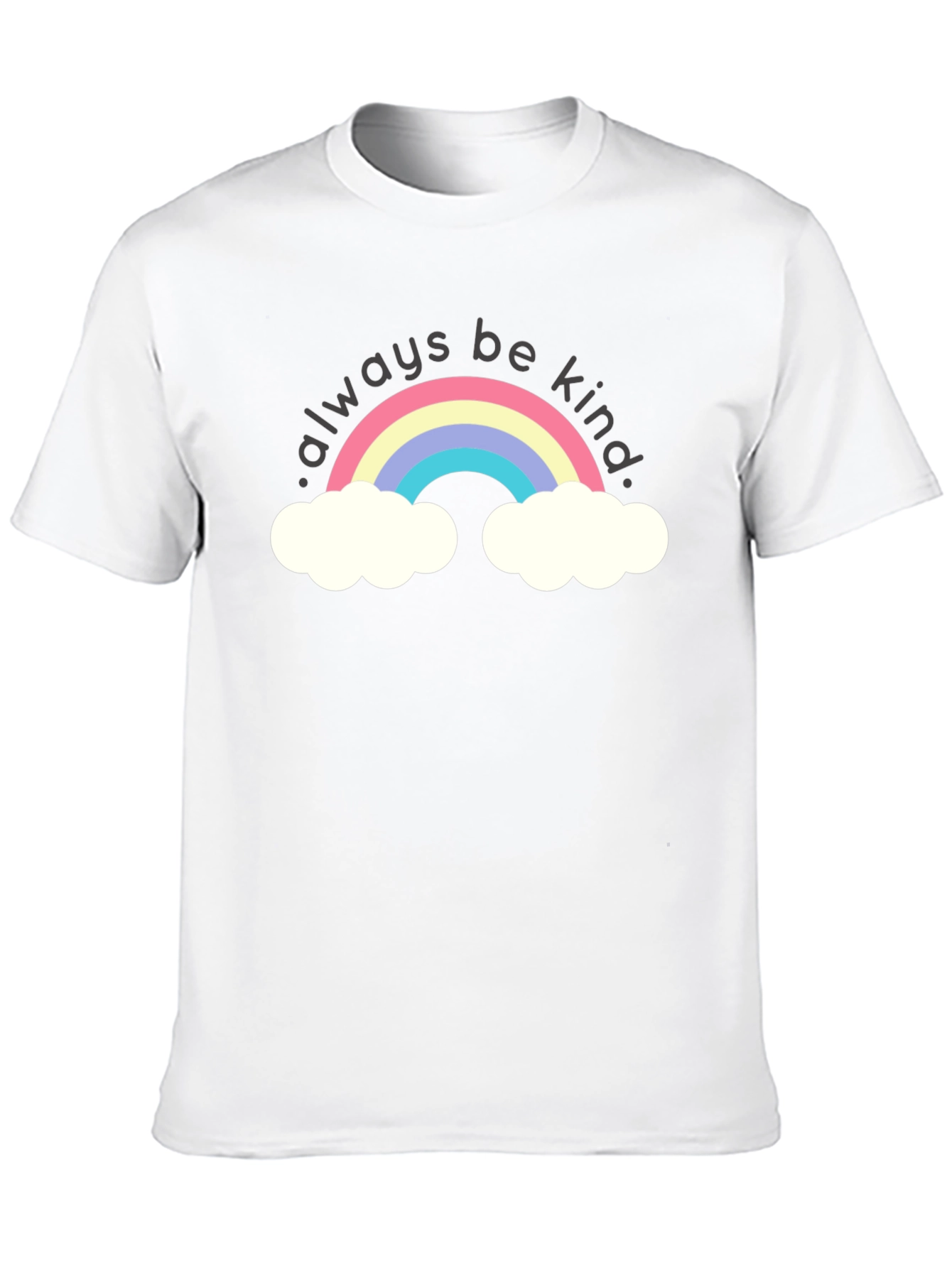 Always Be Kind Rainbow Graphic T-Shirt