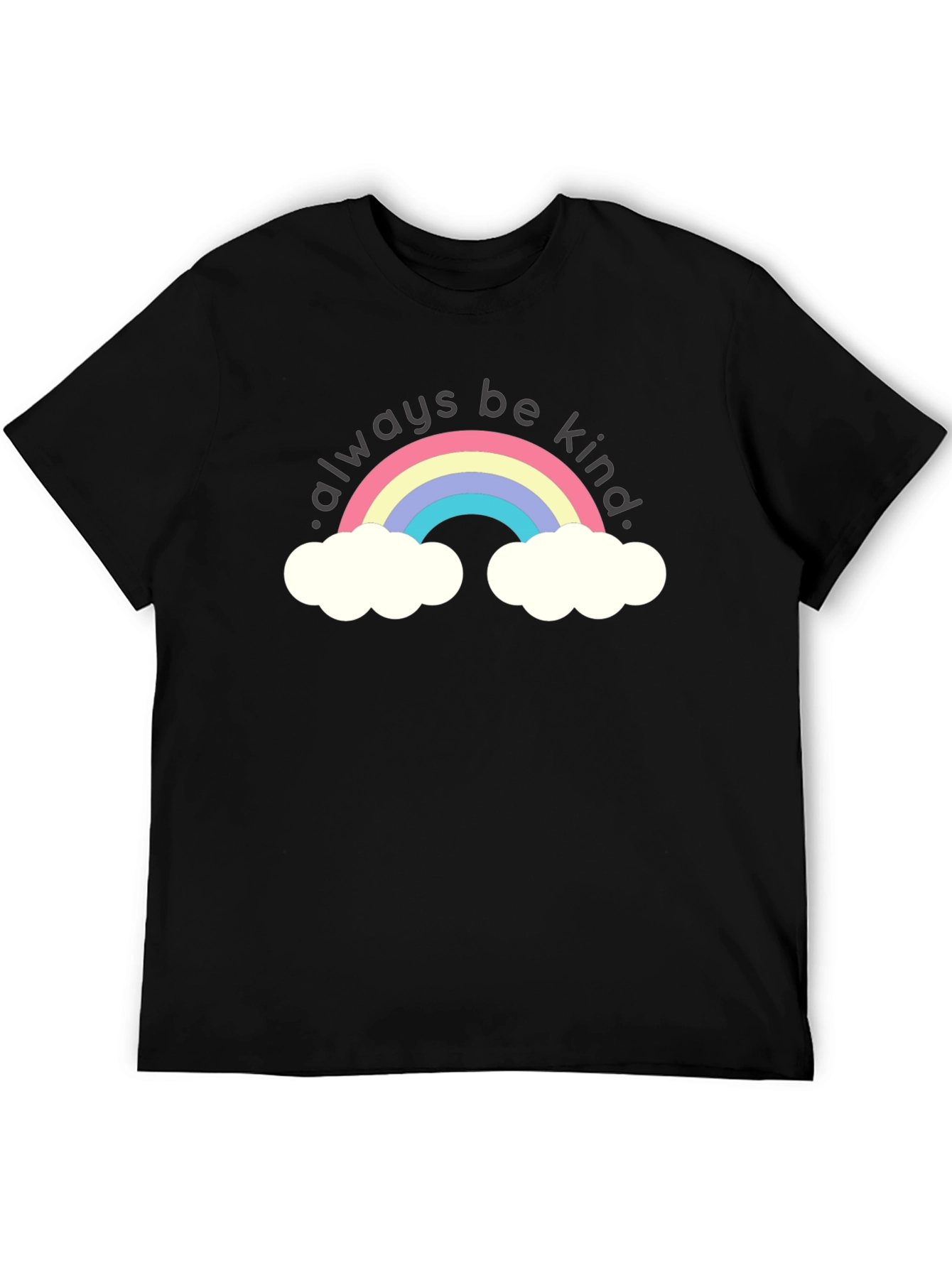 Always Be Kind Rainbow Graphic T-Shirt