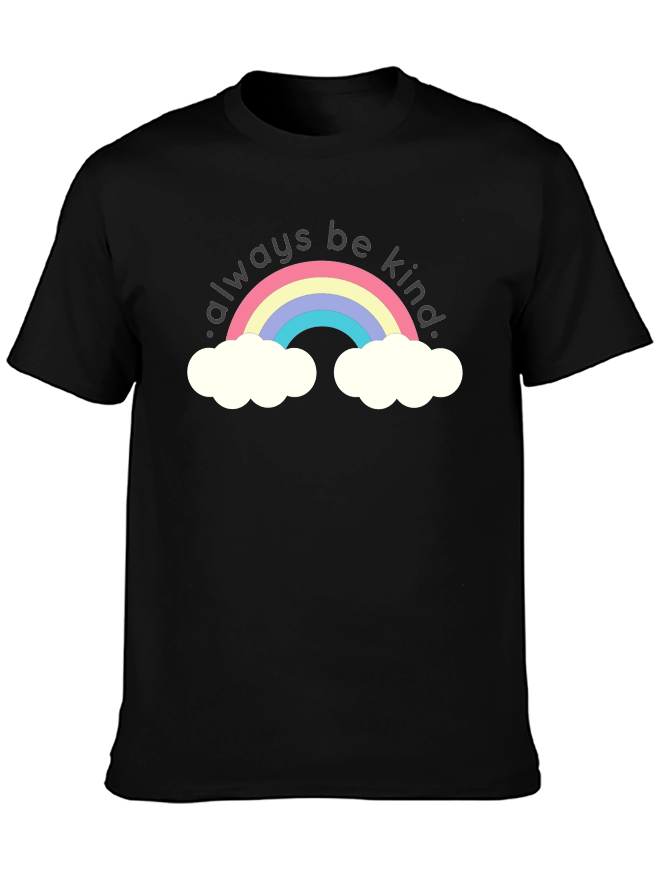 Always Be Kind Rainbow Graphic T-Shirt
