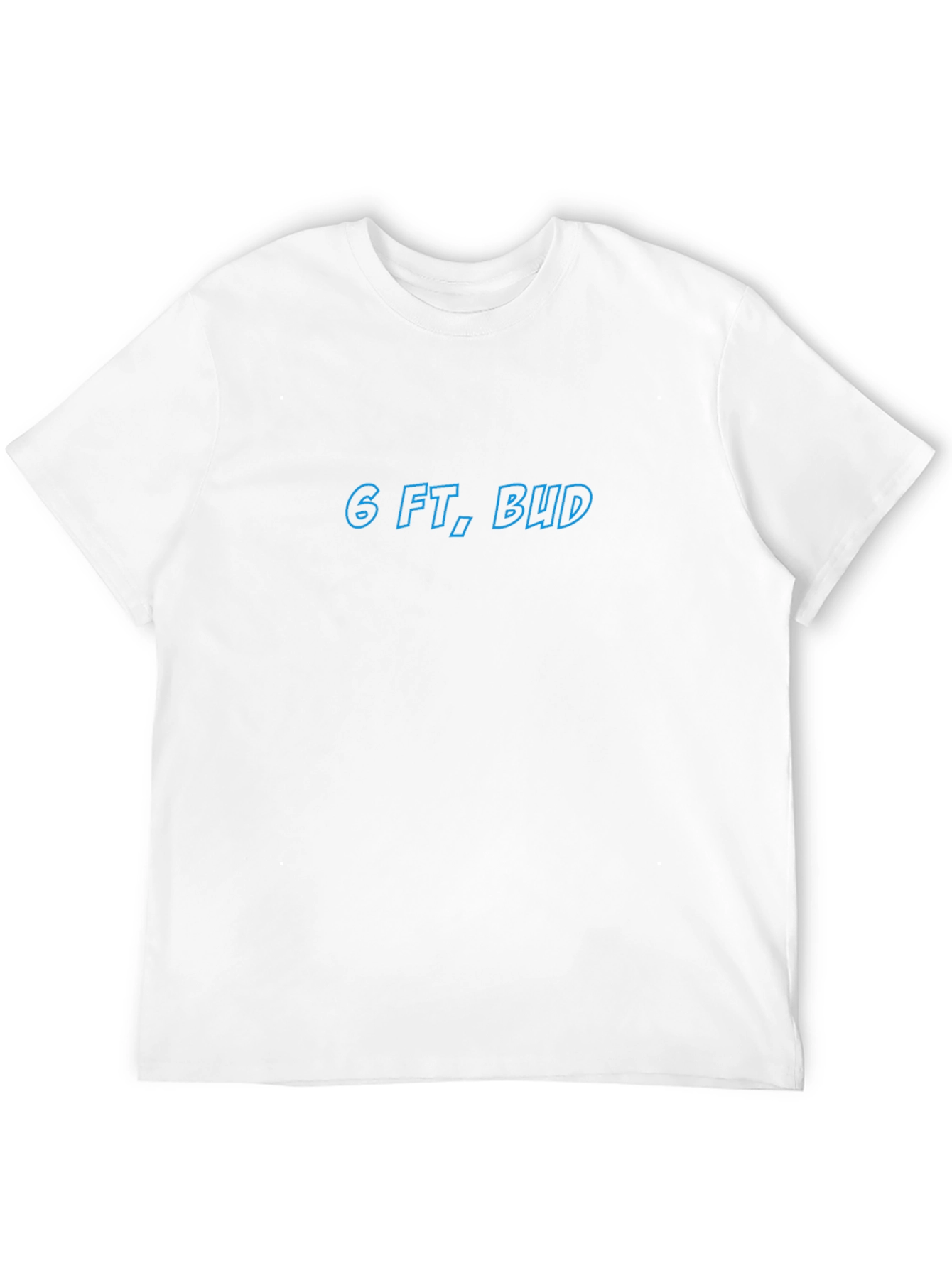 6 FT Bud - Black Crewneck T-Shirt