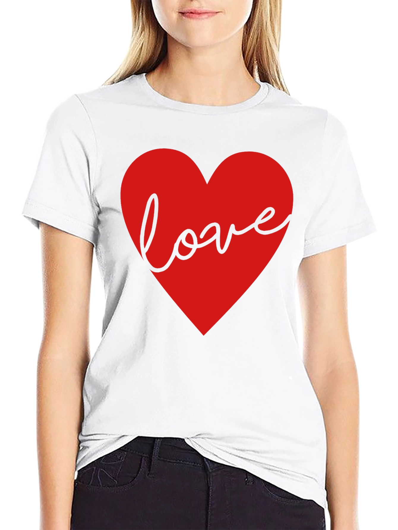 Love Heart T-Shirt - Valentines Day Gift