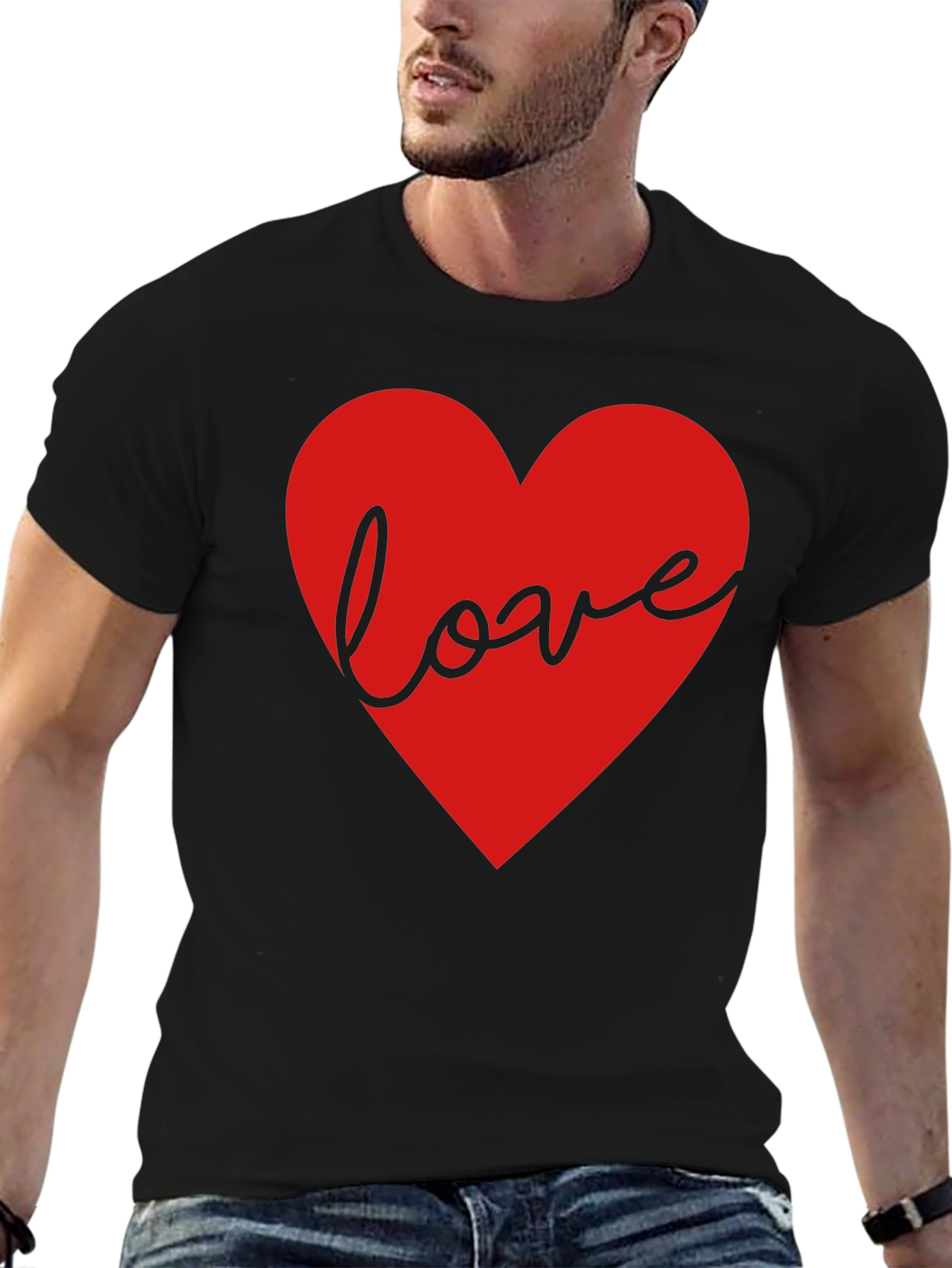 Love Heart T-Shirt - Valentines Day Gift