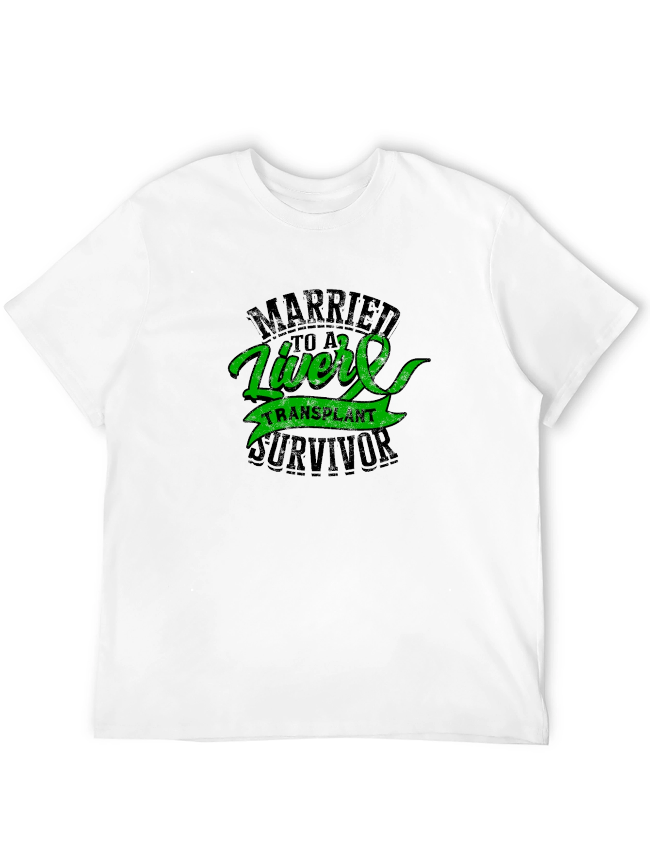Liver Transplant Survivor Black T-Shirt
