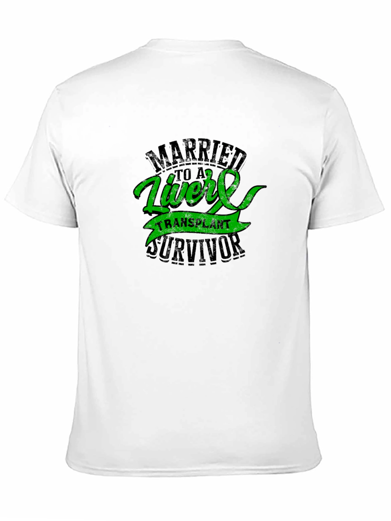 Liver Transplant Survivor Black T-Shirt