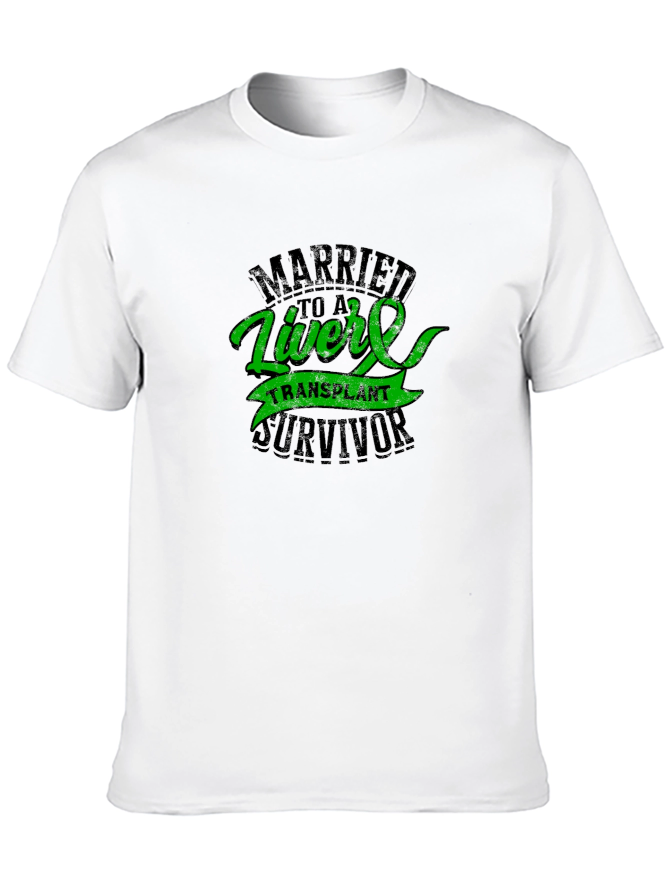 Liver Transplant Survivor Black T-Shirt
