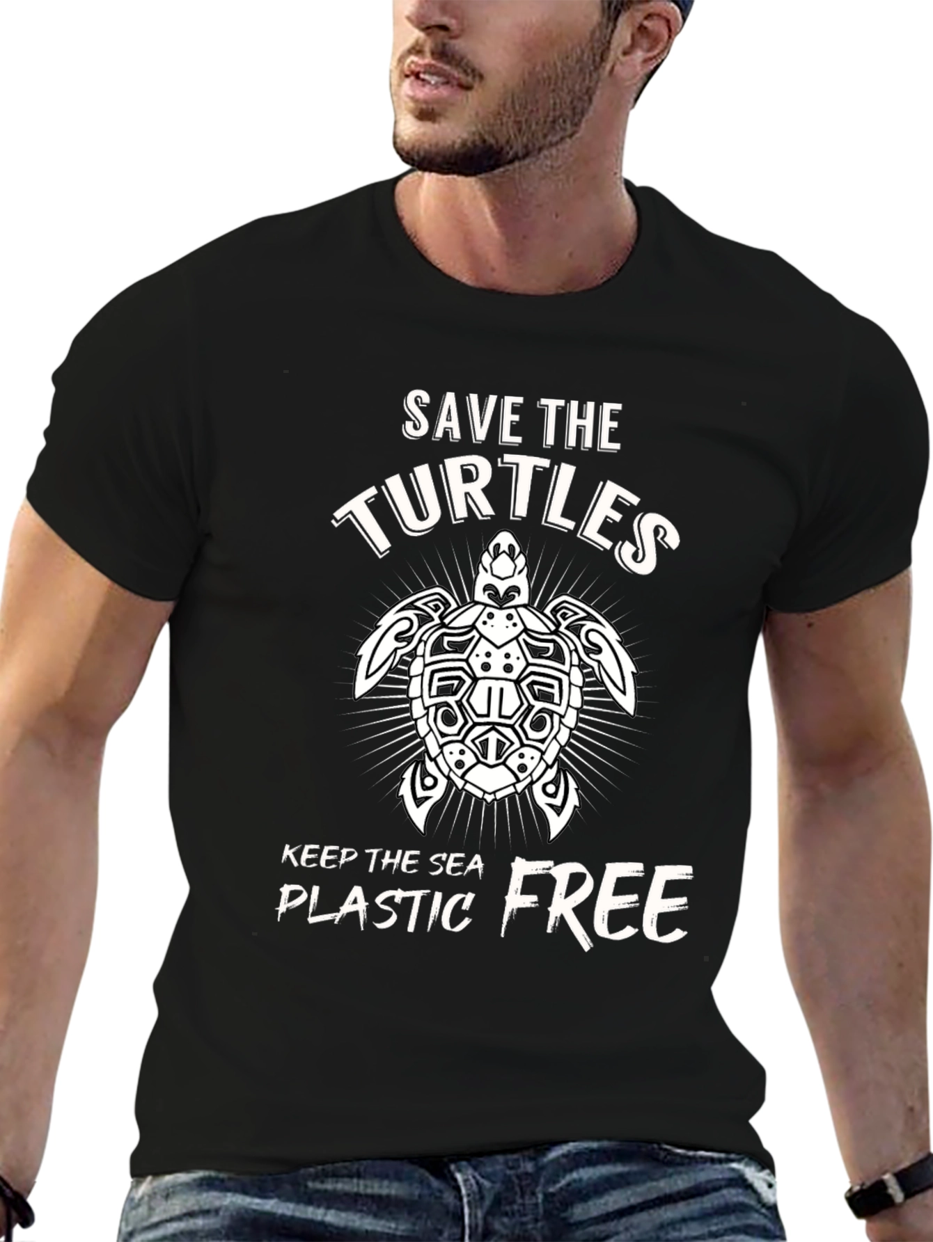 Save the Turtles Graphic Tee