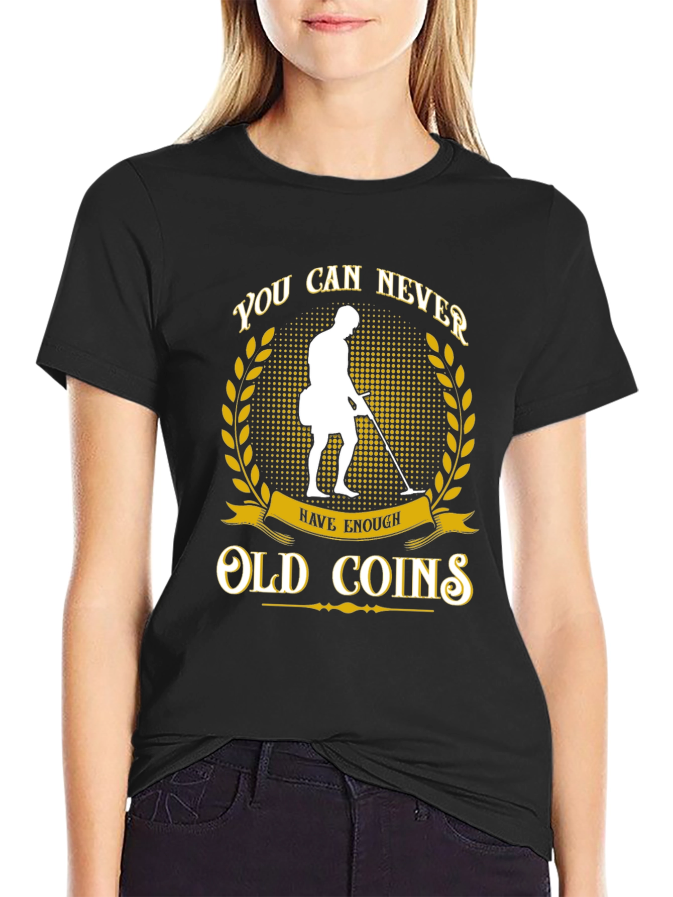 Metal Detecting Old Coins T-Shirt