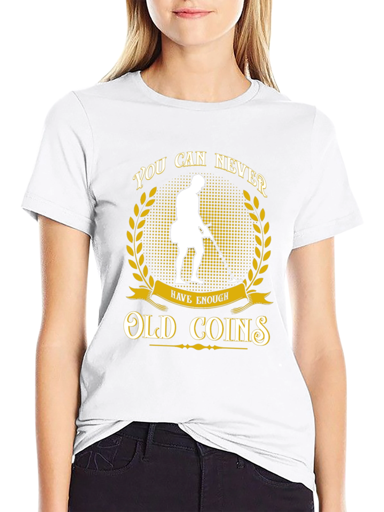 Metal Detecting Old Coins T-Shirt