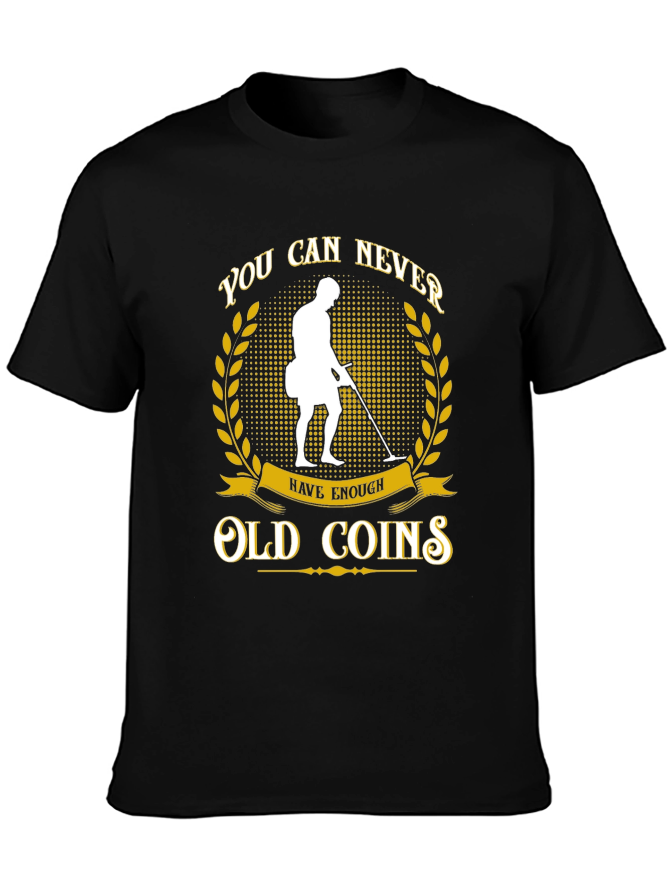 Metal Detecting Old Coins T-Shirt