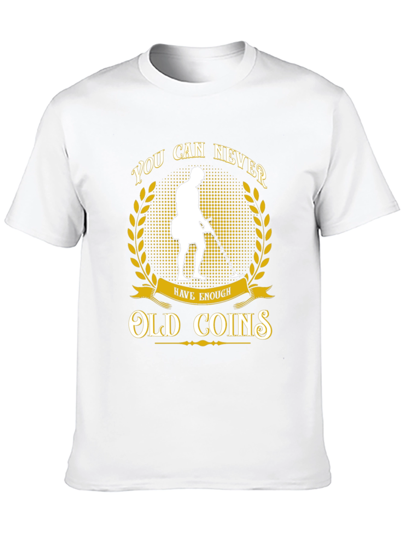 Metal Detecting Old Coins T-Shirt