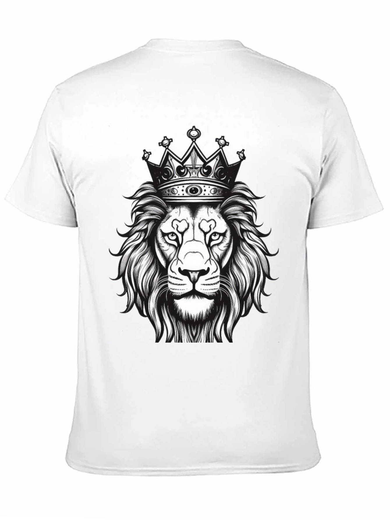 King Lion Graphic Tee - Black T-Shirt