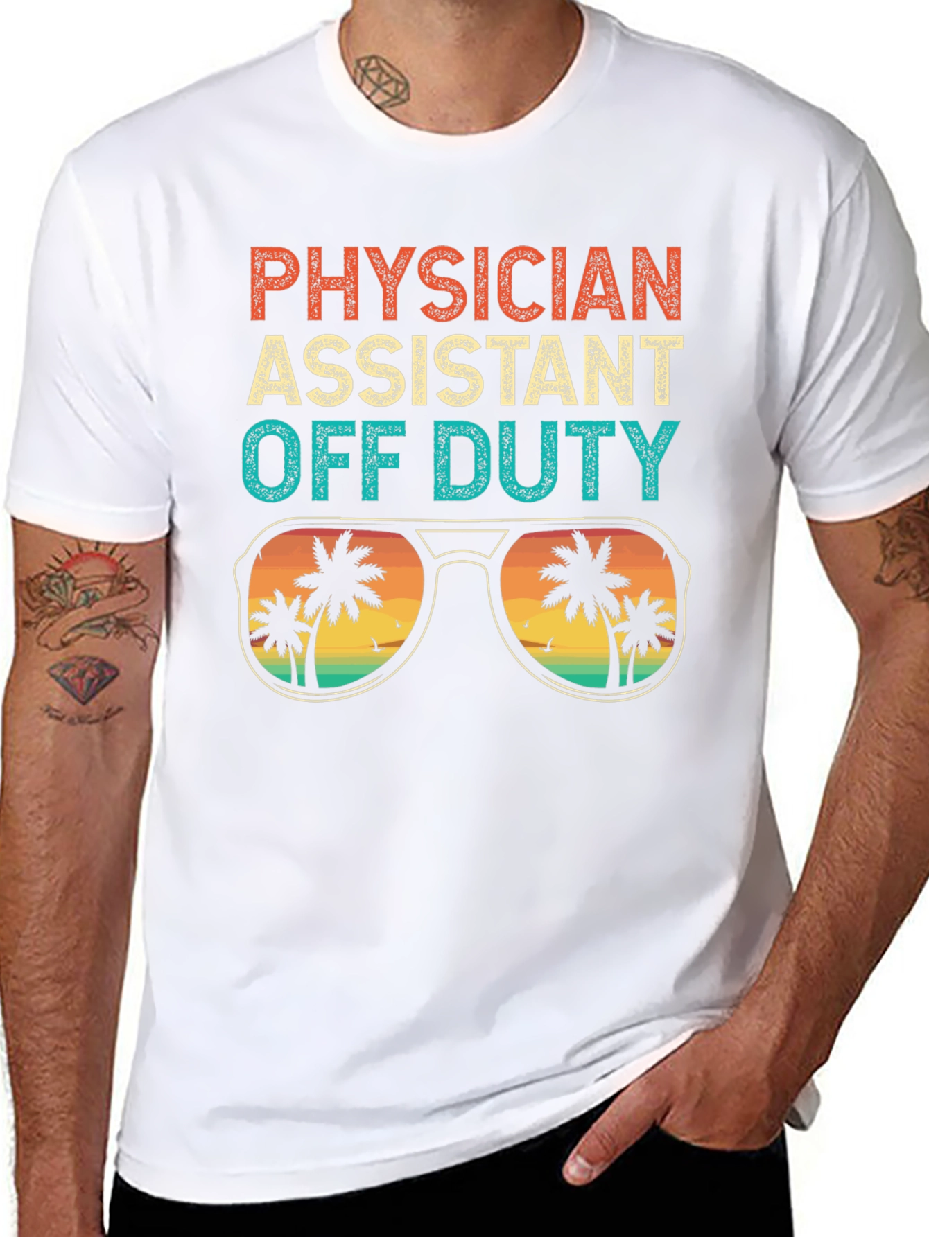 Physician Assistant Off Duty Graphic T-Shirt