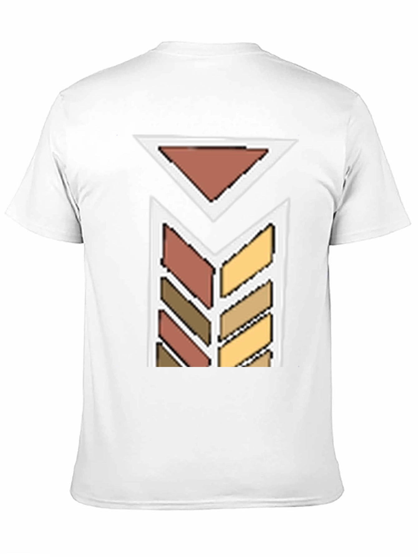 Geometric Arrow Graphic Print Tee