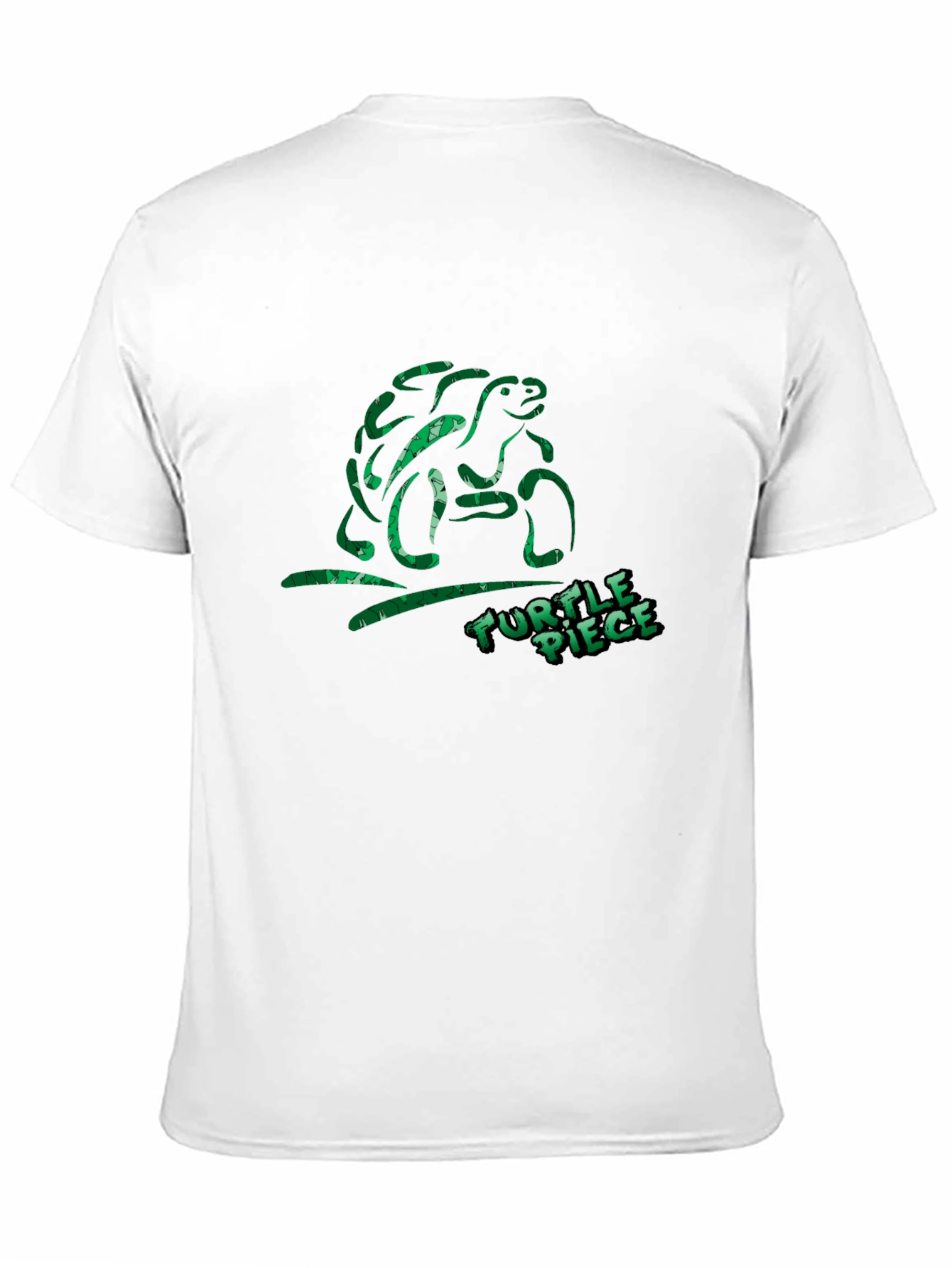 Turtle Piece T-Shirt - Green Design