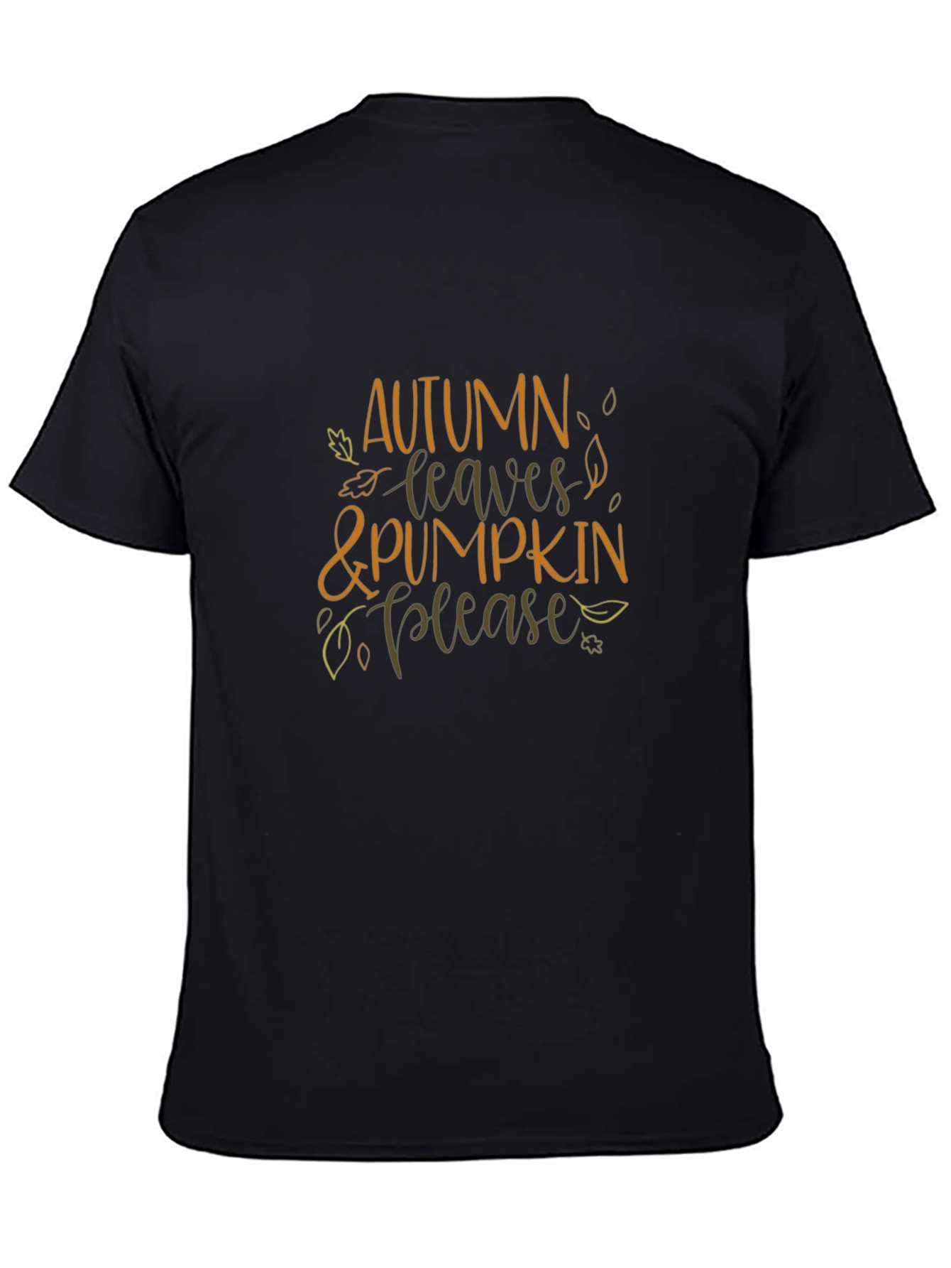 Autumn Leaves & Pumpkin Please Graphic Tee
